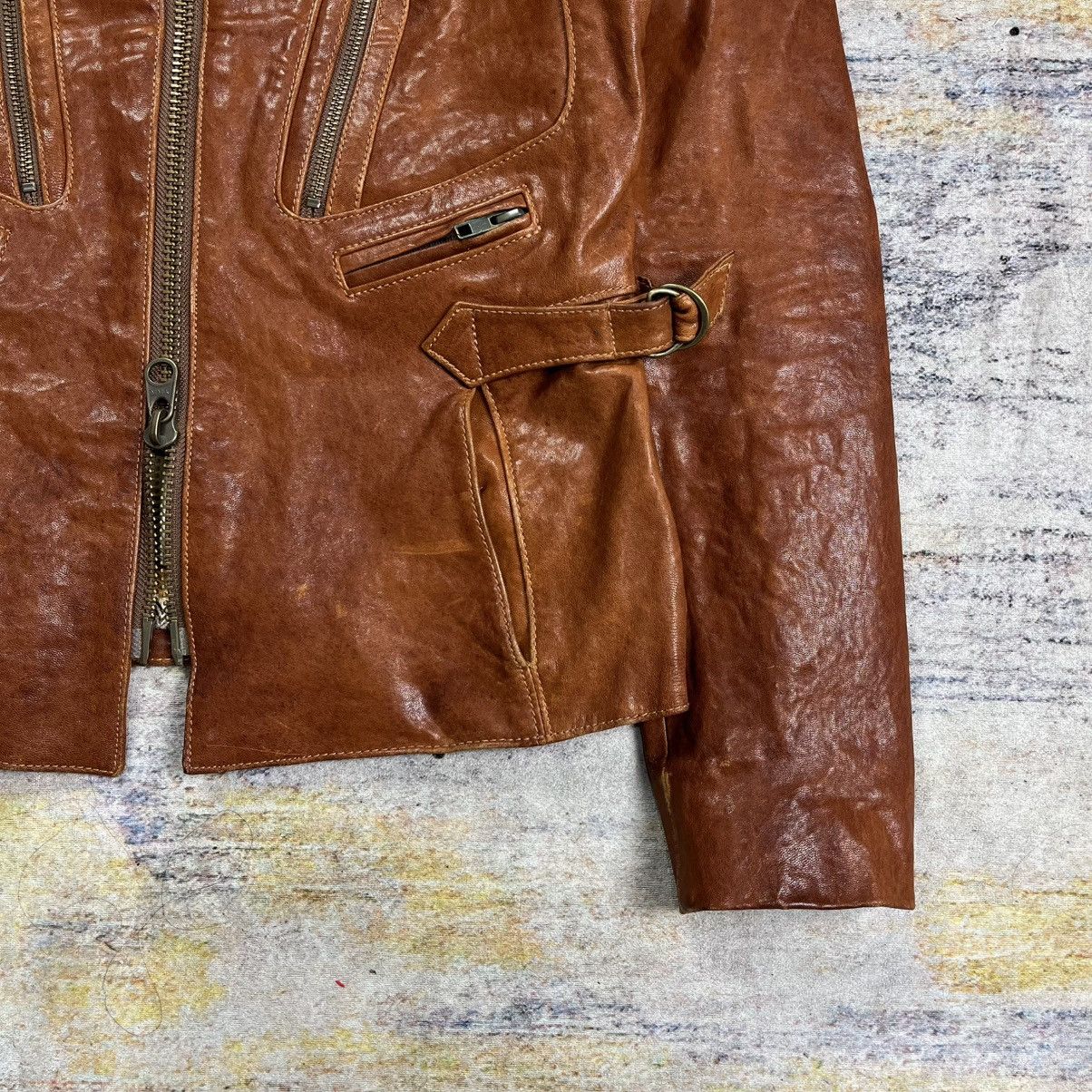 Le Grande Bleu (L.G.B.) Led Rechwe multi pocket leather jacket vkei style Size US M / EU 48-50 / 2 - 7 Thumbnail
