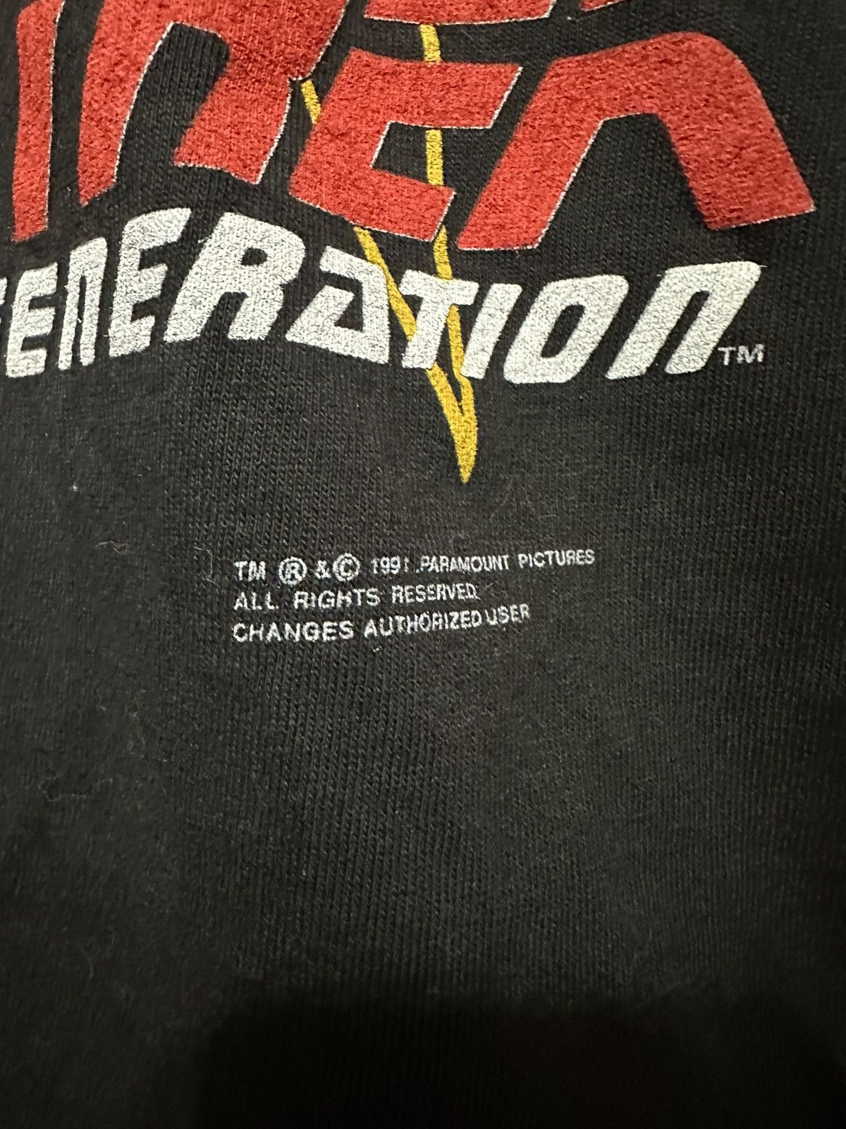 Vintage Vintage Star Trek Tshirt 90’s TV Show Piccard Trekkie Grail Size US XL / EU 56 / 4 - 5 Thumbnail