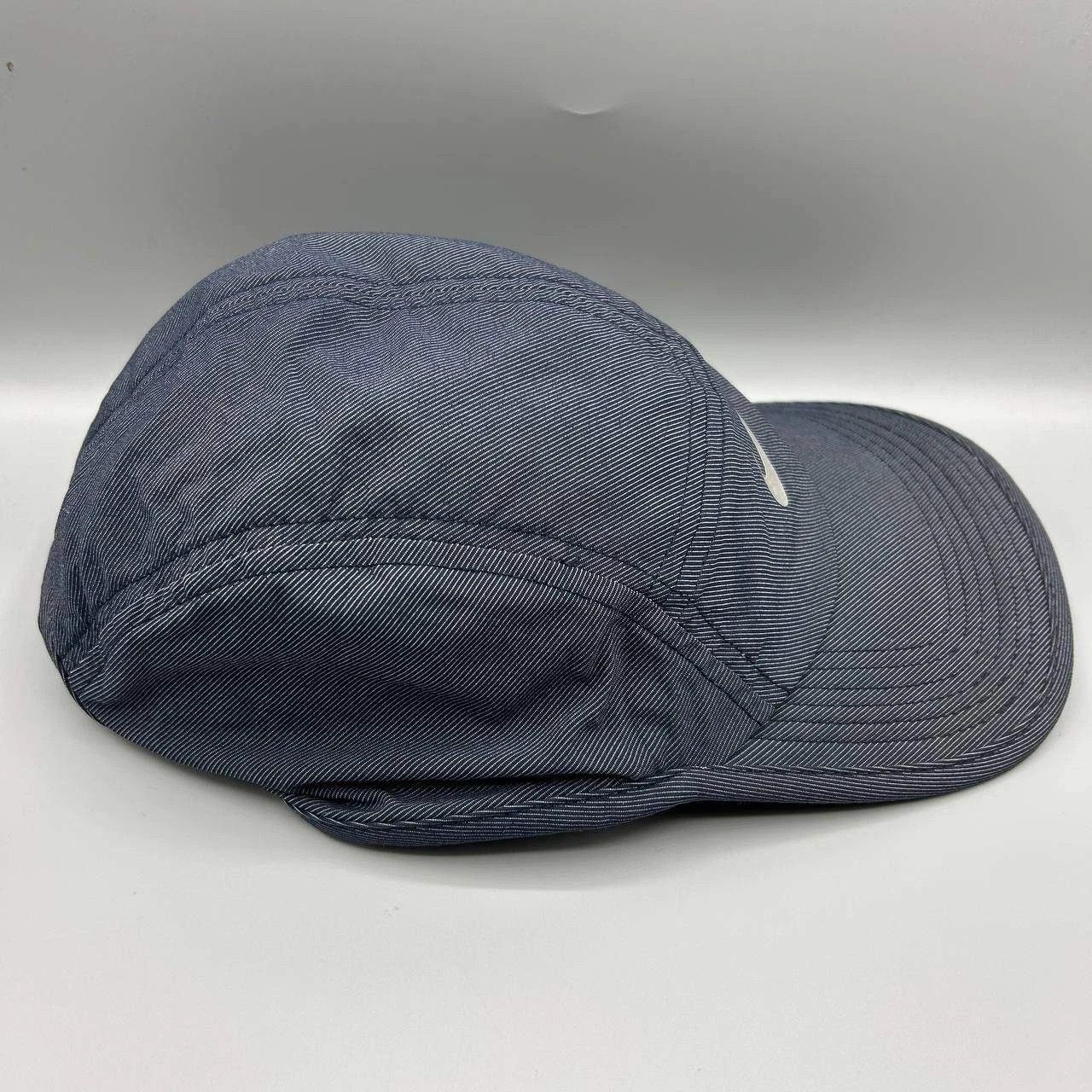 Nike Nike AW84 Dri-Fit Hat Men Blue Striped Strap Back Cap Size ONE SIZE - 4 Thumbnail