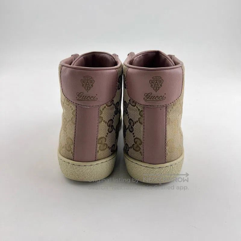 Gucci Gucci Women's Brooklyn GG High Top Sneakers. Size US 5 / IT 35 - 3 Thumbnail
