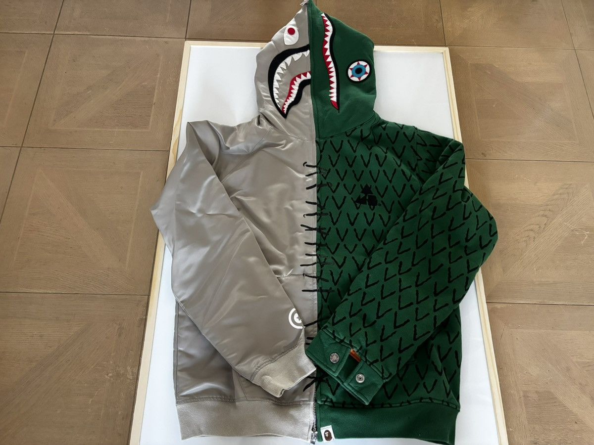 Bape Auth ape bape ambush alligator shark full zip hoodie M used Size US M / EU 48-50 / 2 - 1 Thumbnail