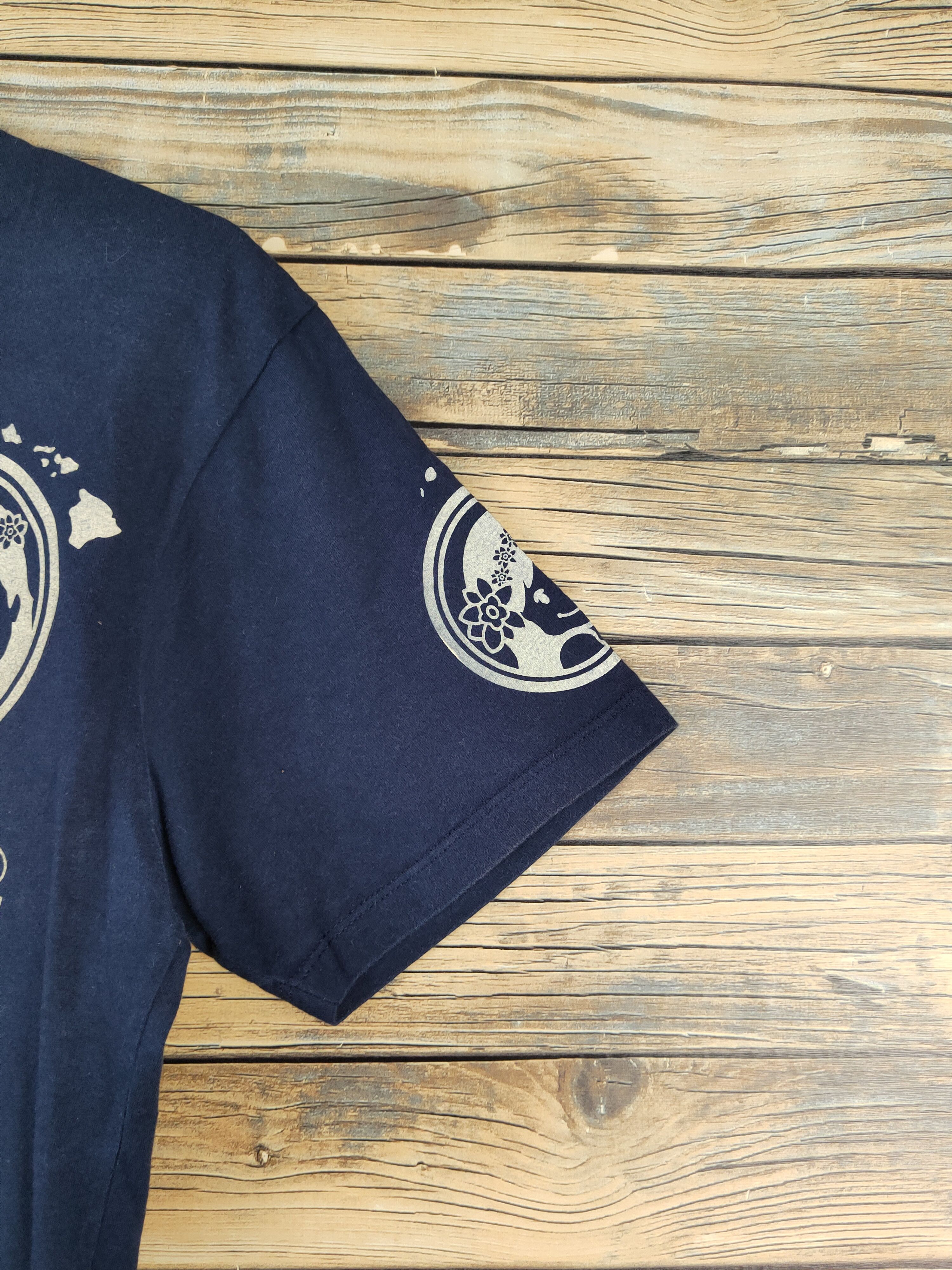 Eighty Eight × Japanese Brand × Vintage DLL 88Tees Navy Short Sleeve T-shirt #022 Size S / US 4 / IT 40 - 7 Thumbnail