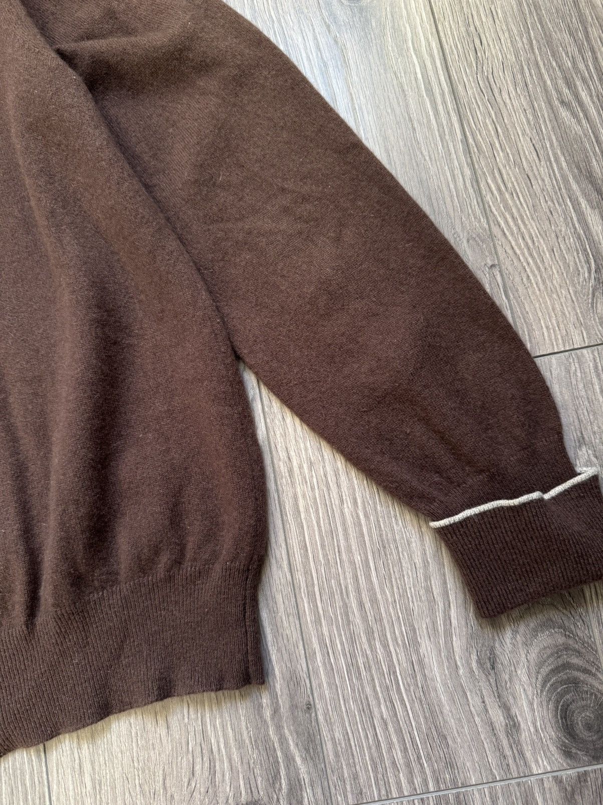 Other Fioroni Brown Cashmere Polo Sweater 48 RRP €775 Size US M / EU 48-50 / 2 - 9 Thumbnail