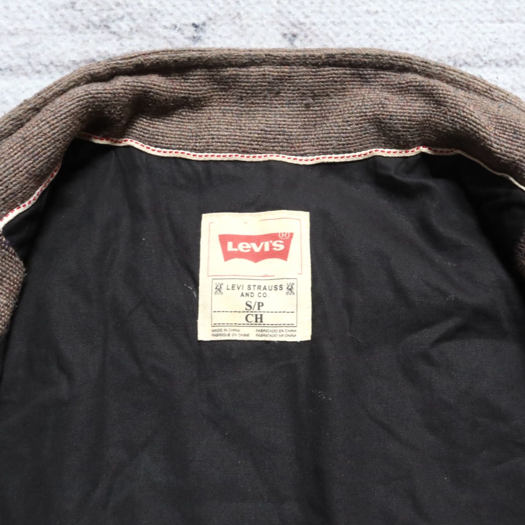 Levi's VINTAGE Levis Stripe Vest Shirt Mens S Wool See photos 90s Size US S / EU 44-46 / 1 - 7 Thumbnail