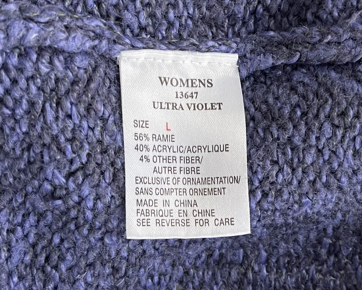 Vintage Vintage WOOLRICH Zip Knit Sweater Jumper Cardigan Women's L Size L / US 10 / IT 46 - 5 Thumbnail