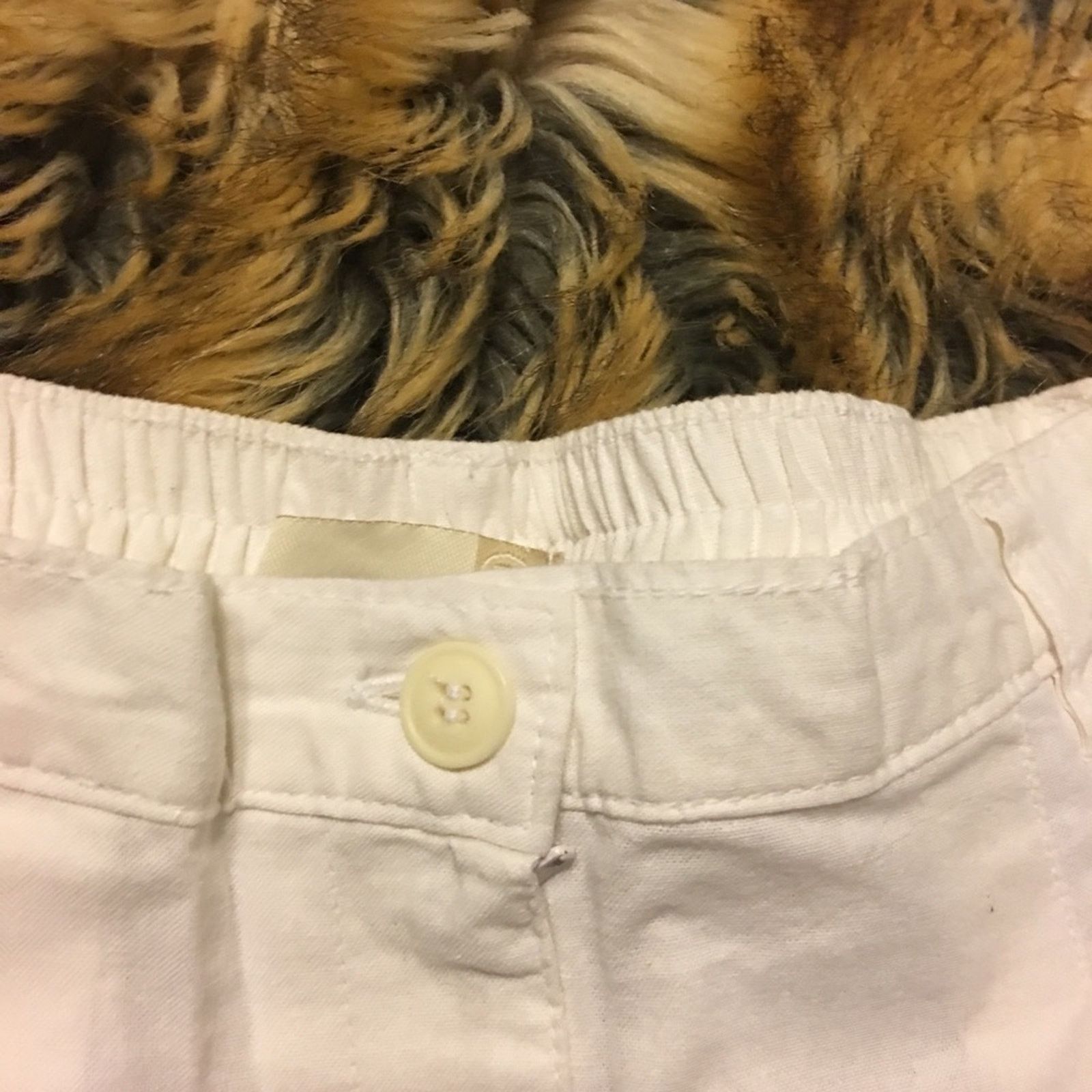 Other La Redoute white cuffed hem summer shorts NWOT 8 Size 30" / US 8 / IT 44 - 3 Thumbnail