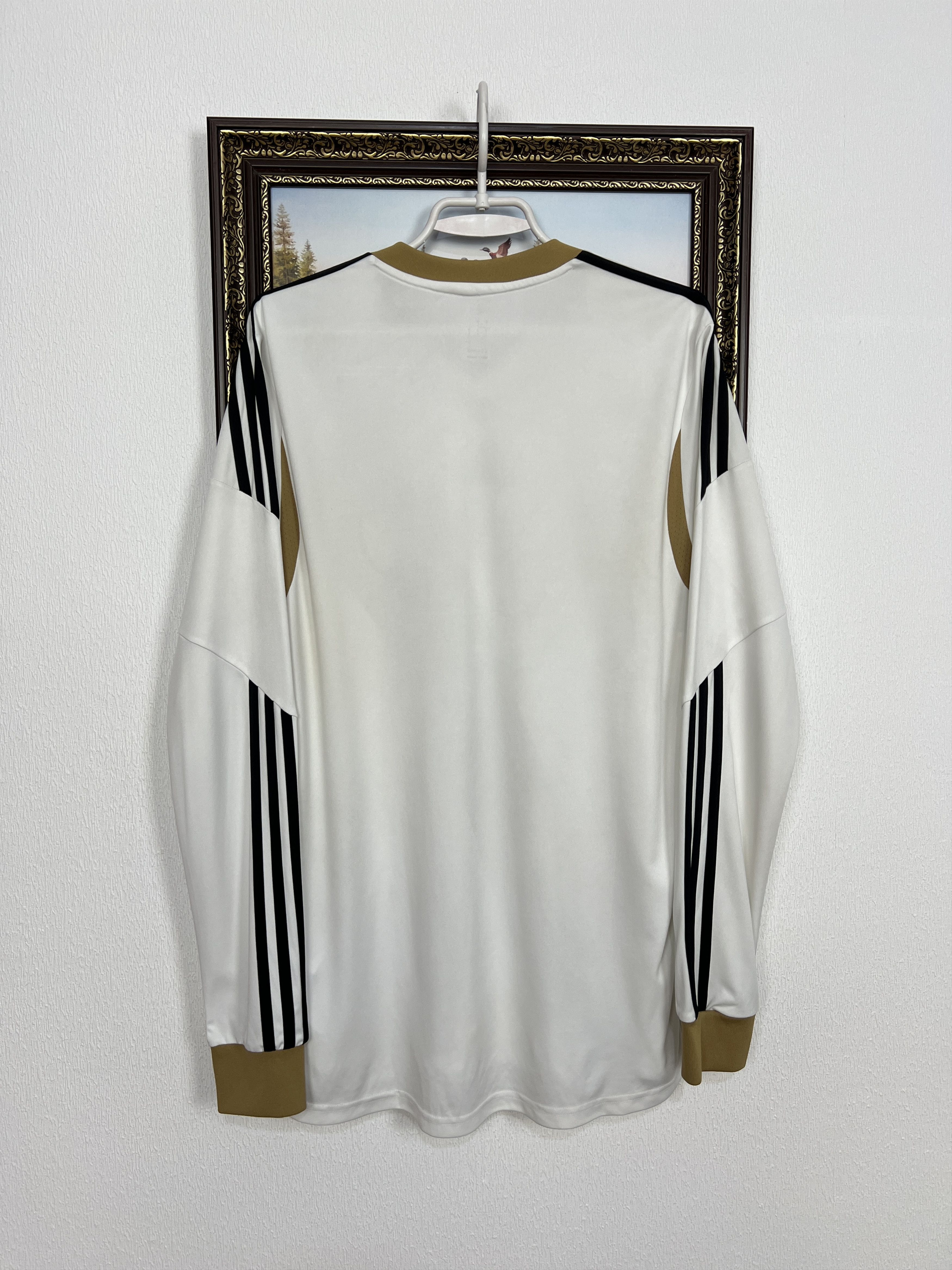 Adidas Lens Away football shirt Soccer Jersey Long Sleeve Trikot Size US L / EU 52-54 / 3 - 9 Thumbnail