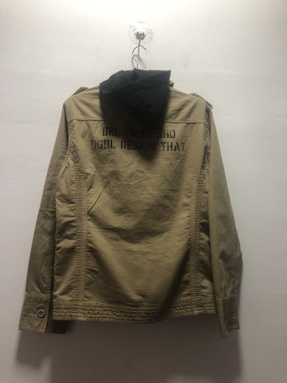 BERNING SHO Black Label Jacket Hoodie Distressed Shirt Japan