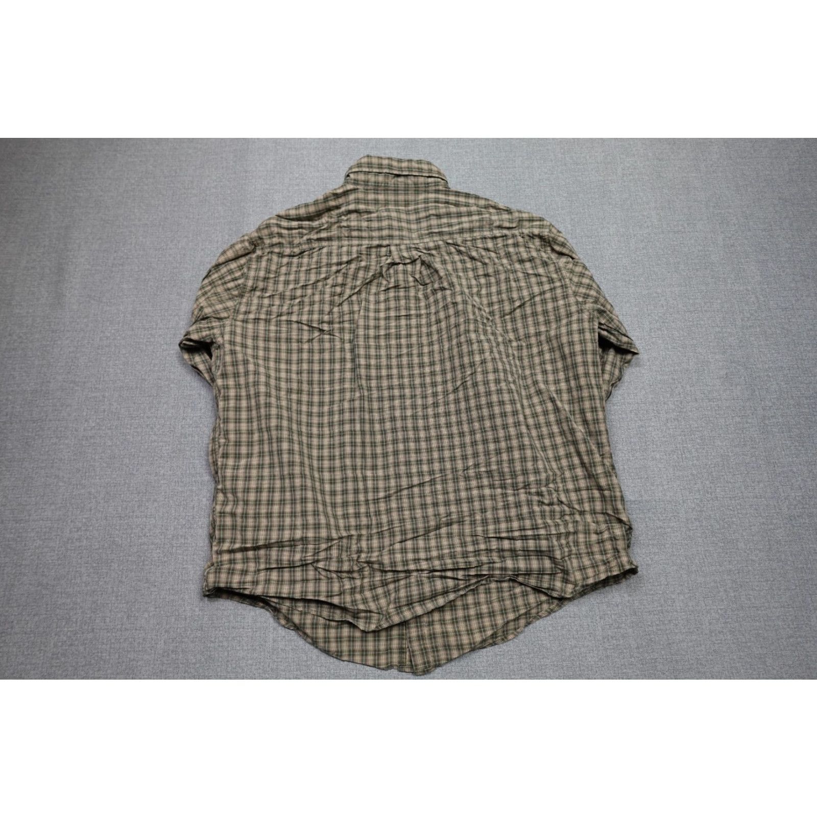 Carhartt VINTAGE Carhartt Button-Up Shirt Mens XL Brown Plaid Workwear Lumberjack S147OLV Size US XL / EU 56 / 4 - 4 Thumbnail