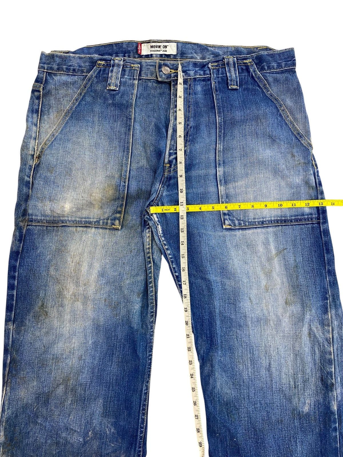 Levi's Vintage Levi’s 90’s Blue Wash Style Loose Jeans Size US 40 / EU 56 - 10 Thumbnail