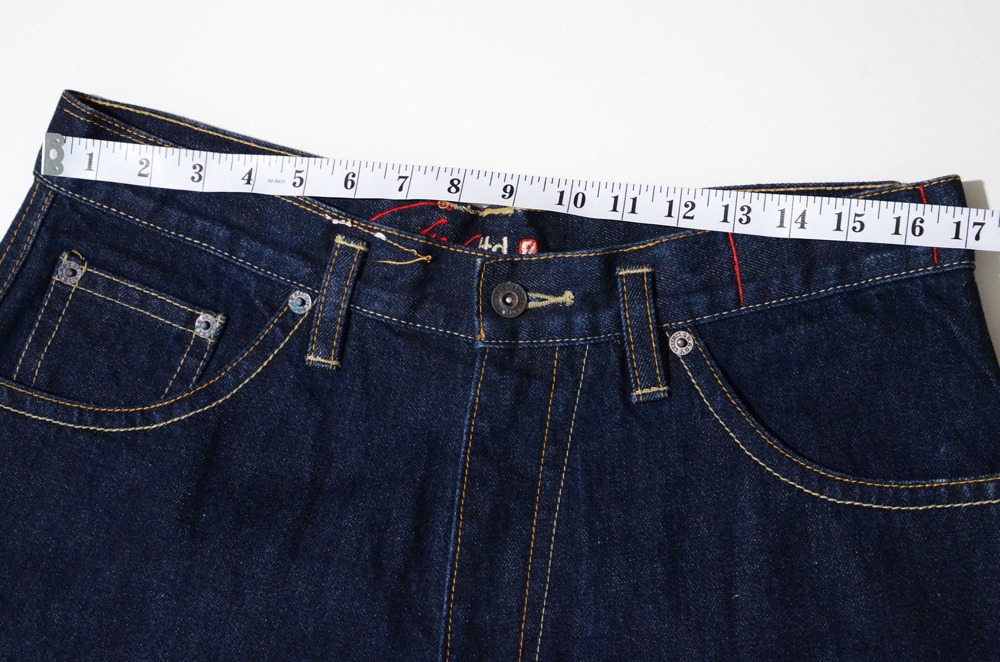 Shady Ltd Shady.Ltd Jorts Y2K Eminem Hip Hop Streetwear Dark Denim Size US 34 / EU 50 - 11 Thumbnail