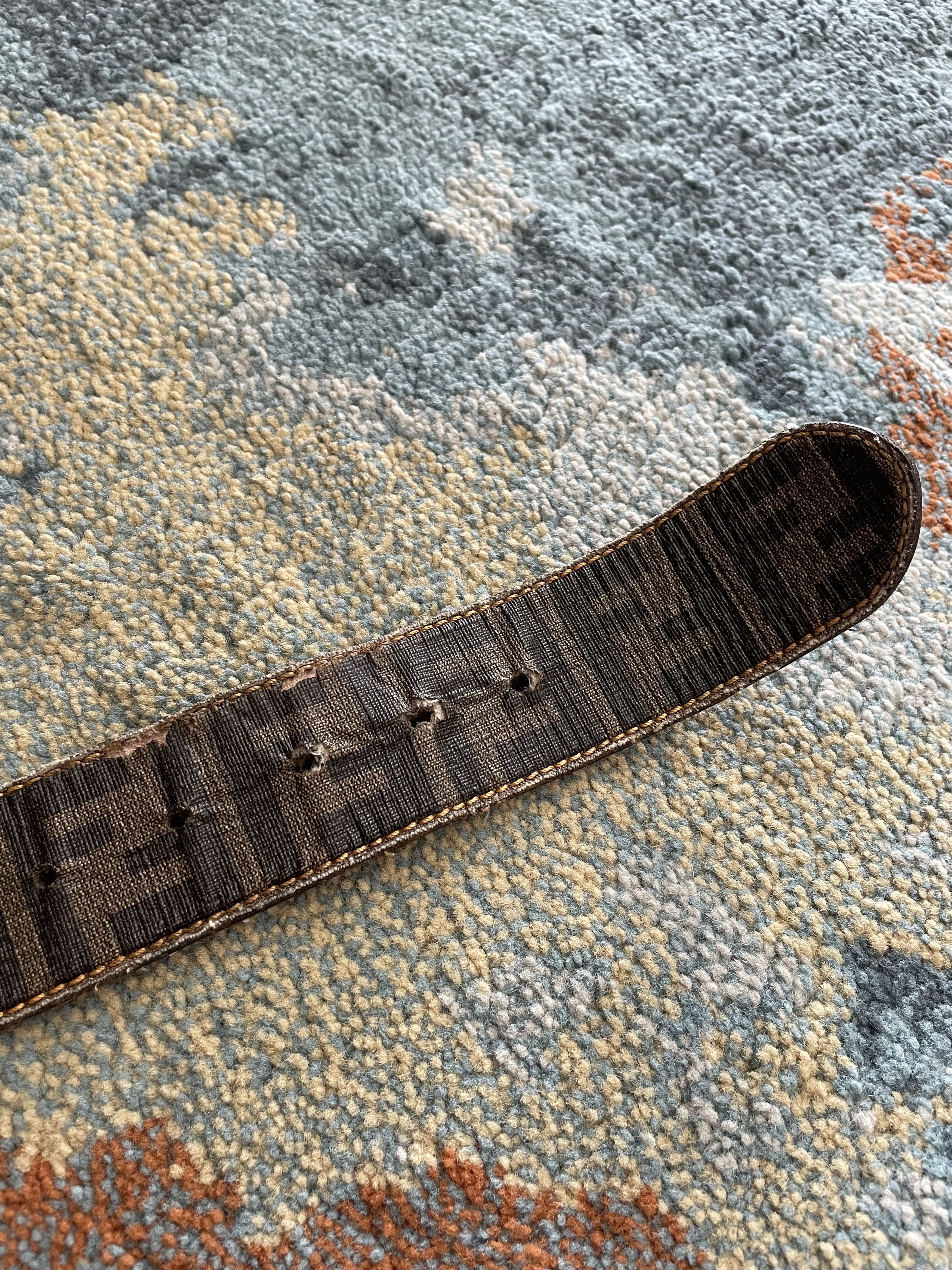 Fendi Fendi Vintage Monogram Canvas Belt Size ONE SIZE - 6 Thumbnail