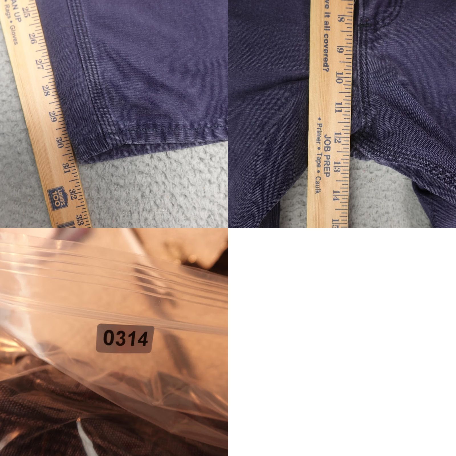 Carhartt Carhartt FR Pants Mens 36x32 Blue Relaxed Fit Canvas Work Carpenter Workwear Size US 36 / EU 52 - 9 Thumbnail