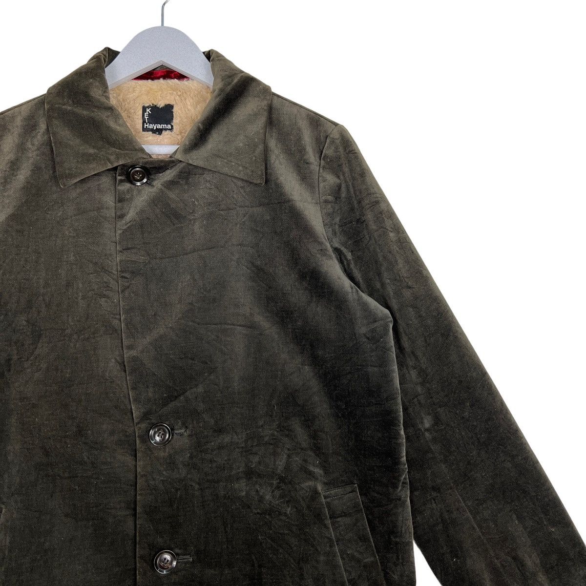 Japanese Brand 🔥 KFT HAYAMA VELVET LONG JACKET MADE IN JAPAN Size US S / EU 44-46 / 1 - 6 Thumbnail