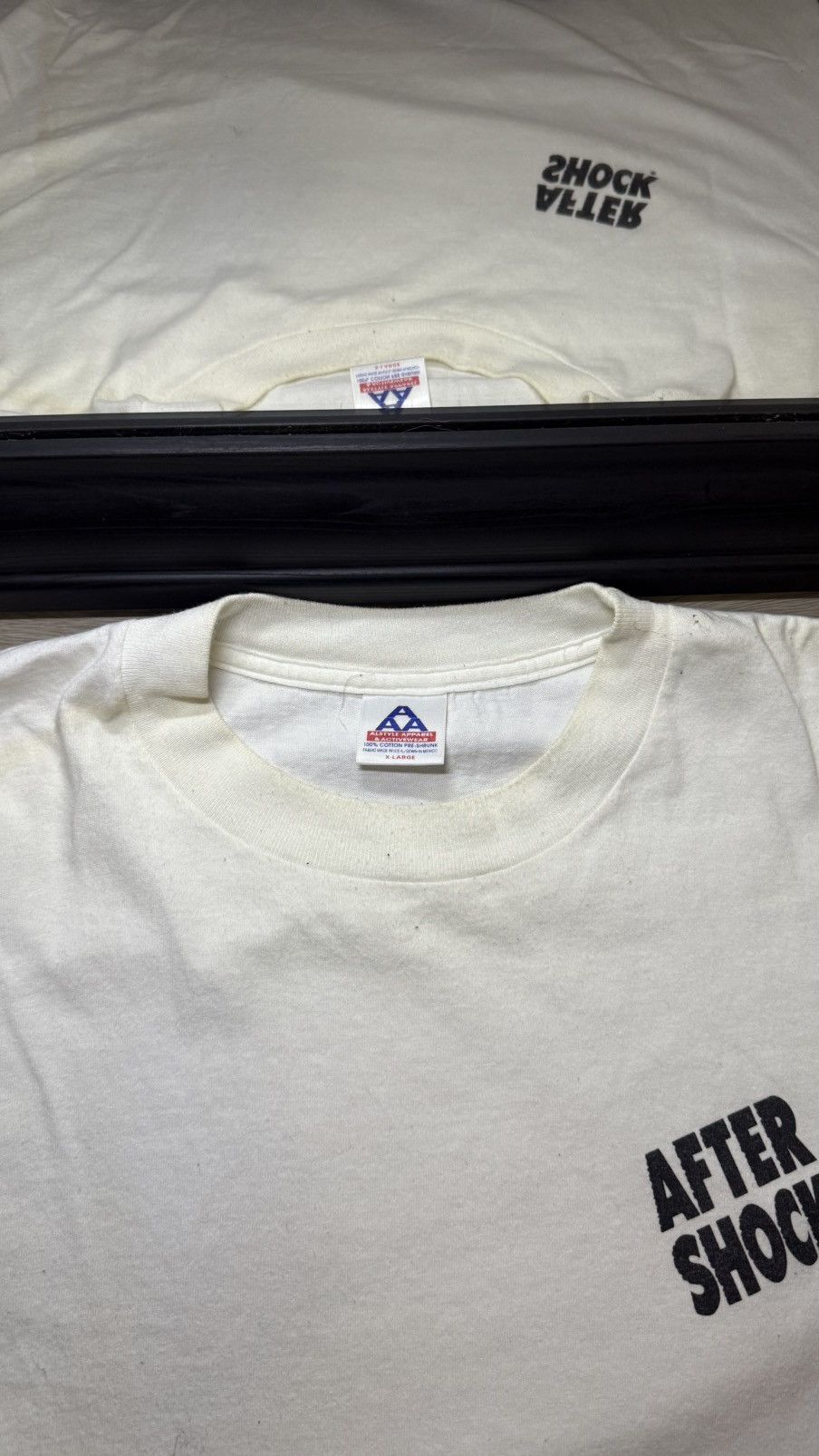 Fruit Of The Loom Vintage / Y2K After Shock Liquor Promo Shirt Size US XL / EU 56 / 4 - 4 Thumbnail