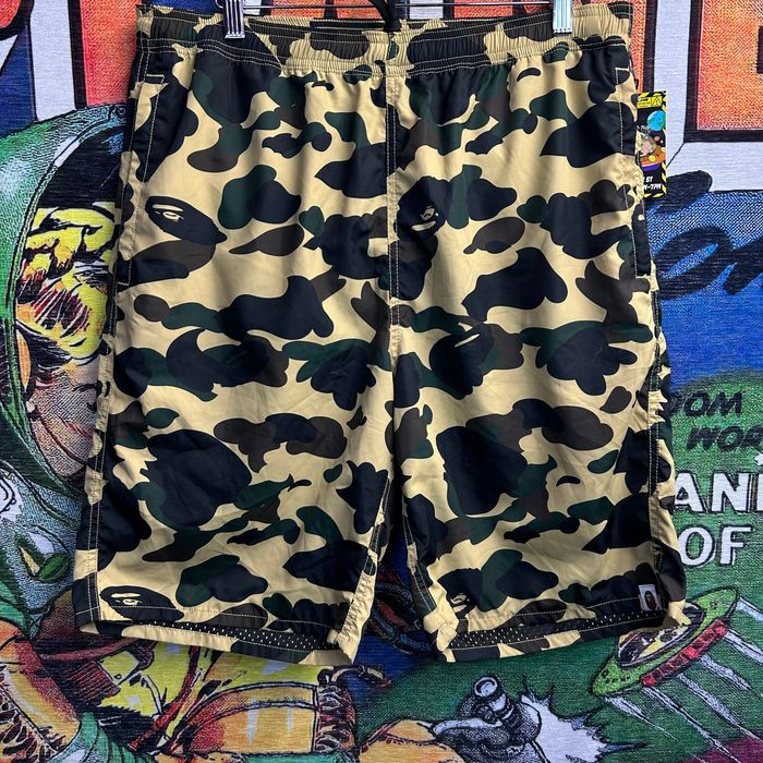 Bape Bape ABC Camo Beach Shorts Size XL | Grailed