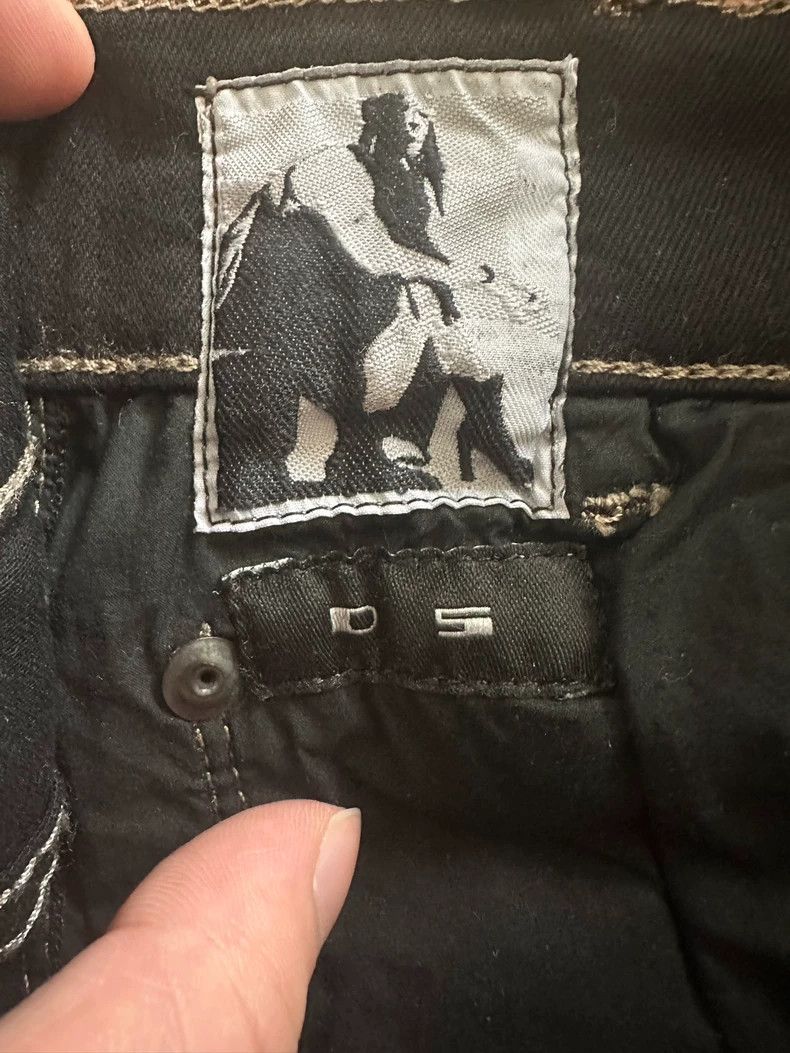 Rick Owens Rick Owens size s Jacket Culottes Waxed and Washed Denim Pa Size US 28 / EU 44 - 4 Thumbnail