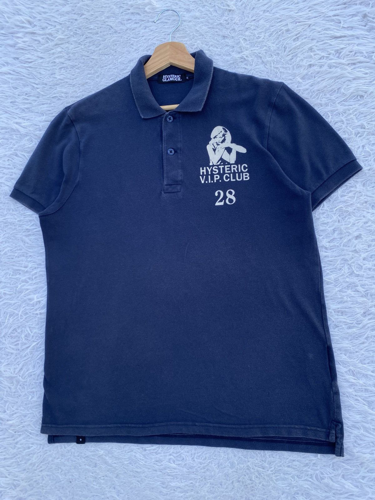 Hysteric Glamour Rare Vintage Hysteric Glamour VIP Club Polo Tee Size US M / EU 48-50 / 2 - 11 Thumbnail