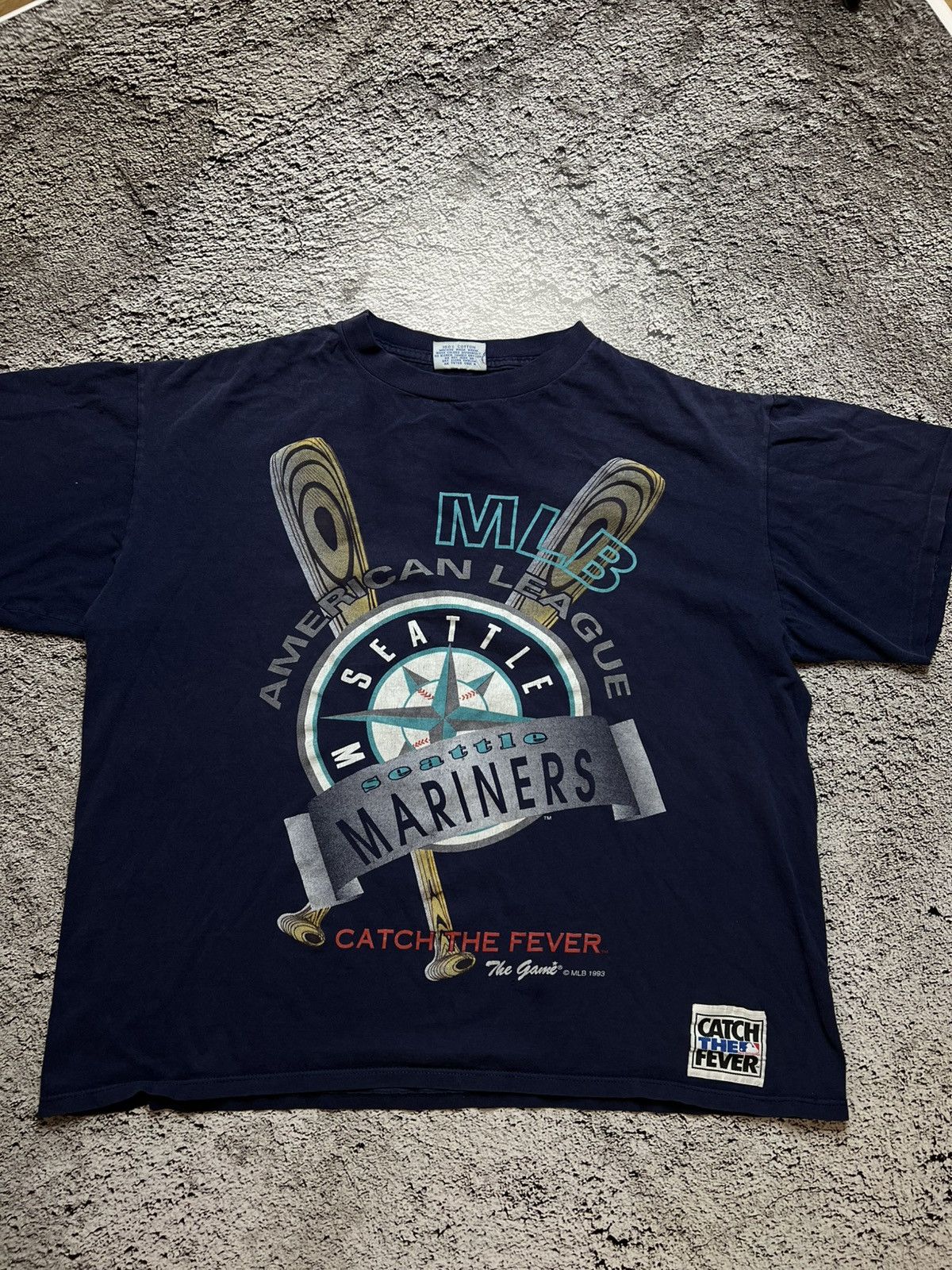 MLB × The Game × Vintage 1993 RARE‼️Seattle Mariners MLB the game T shirt Size US XL / EU 56 / 4 - 1 Thumbnail