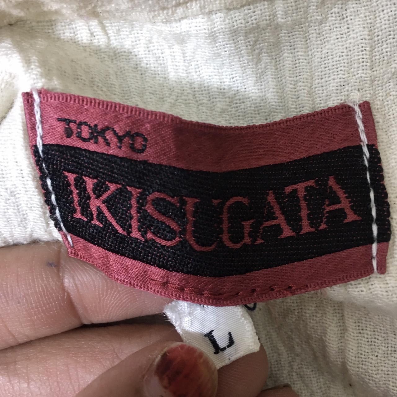 Vintage Vtg IKISUGATA TOKYO SUMO Japan Art Jacket Kimono Size US L / EU 52-54 / 3 - 4 Thumbnail