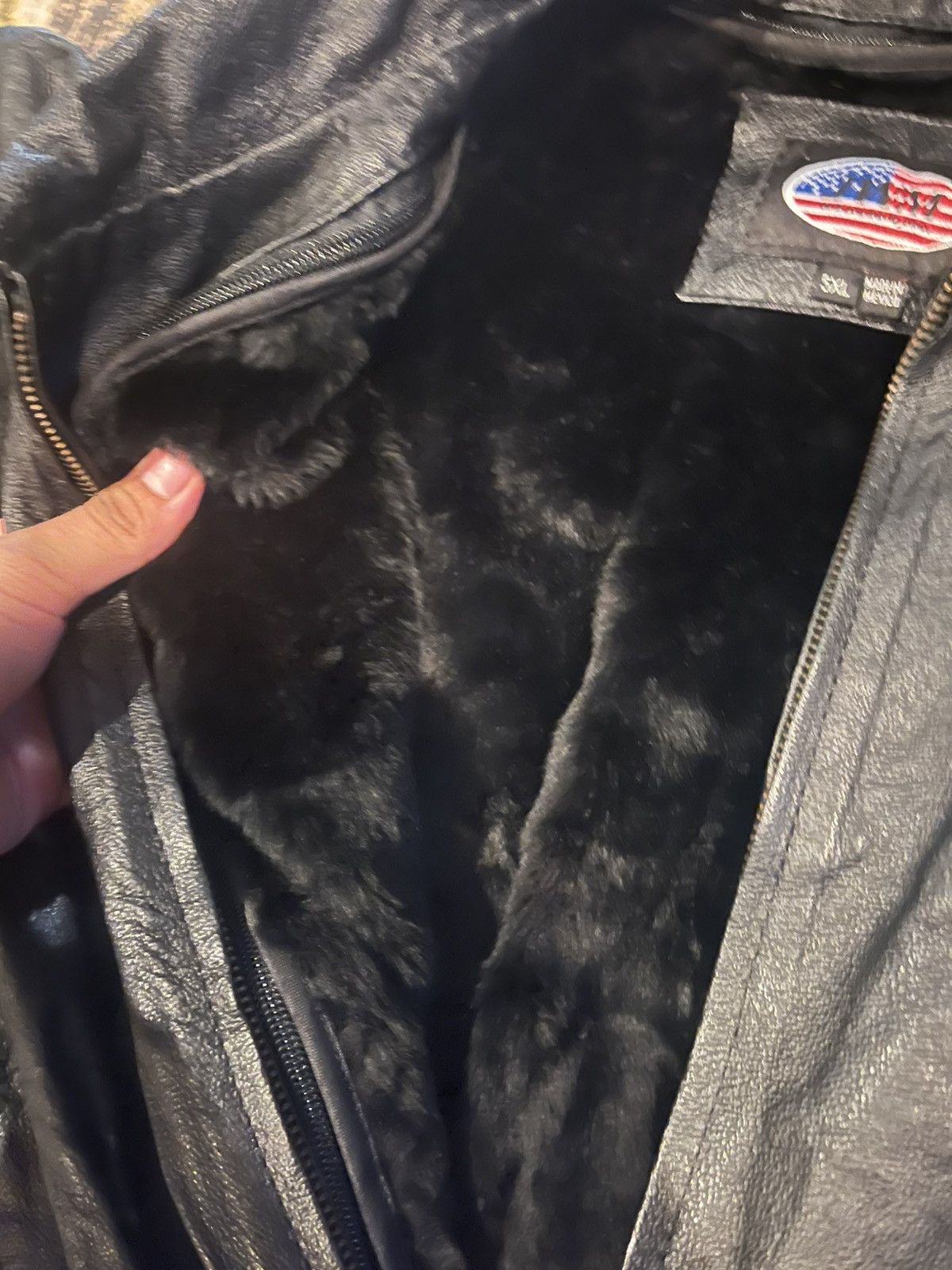 Other “Vietnam Veteran” Leather jacket Size US XL / EU 56 / 4 - 5 Thumbnail