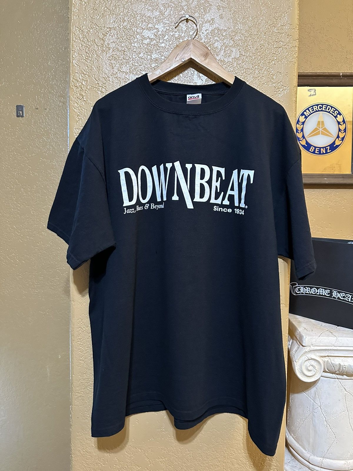 Band Tees × Vintage Vintage Count Basie Jazz DownBeat Magazine Tee 2X Size US XXL / EU 58 / 5 - 2 Thumbnail