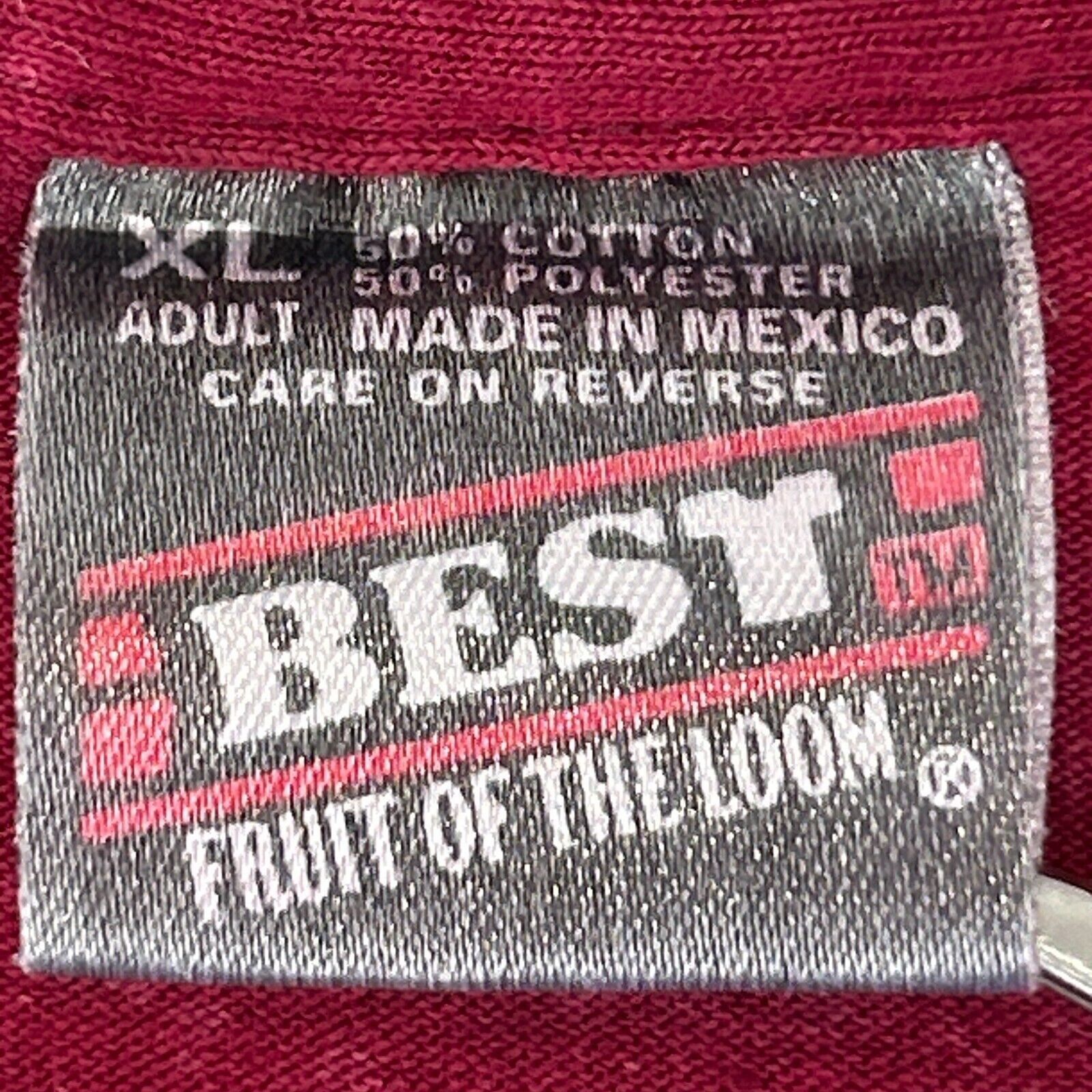 Fruit Of The Loom Vintage Star Trek United Federation of Planets T Shirt Red Size US XL / EU 56 / 4 - 12 Thumbnail