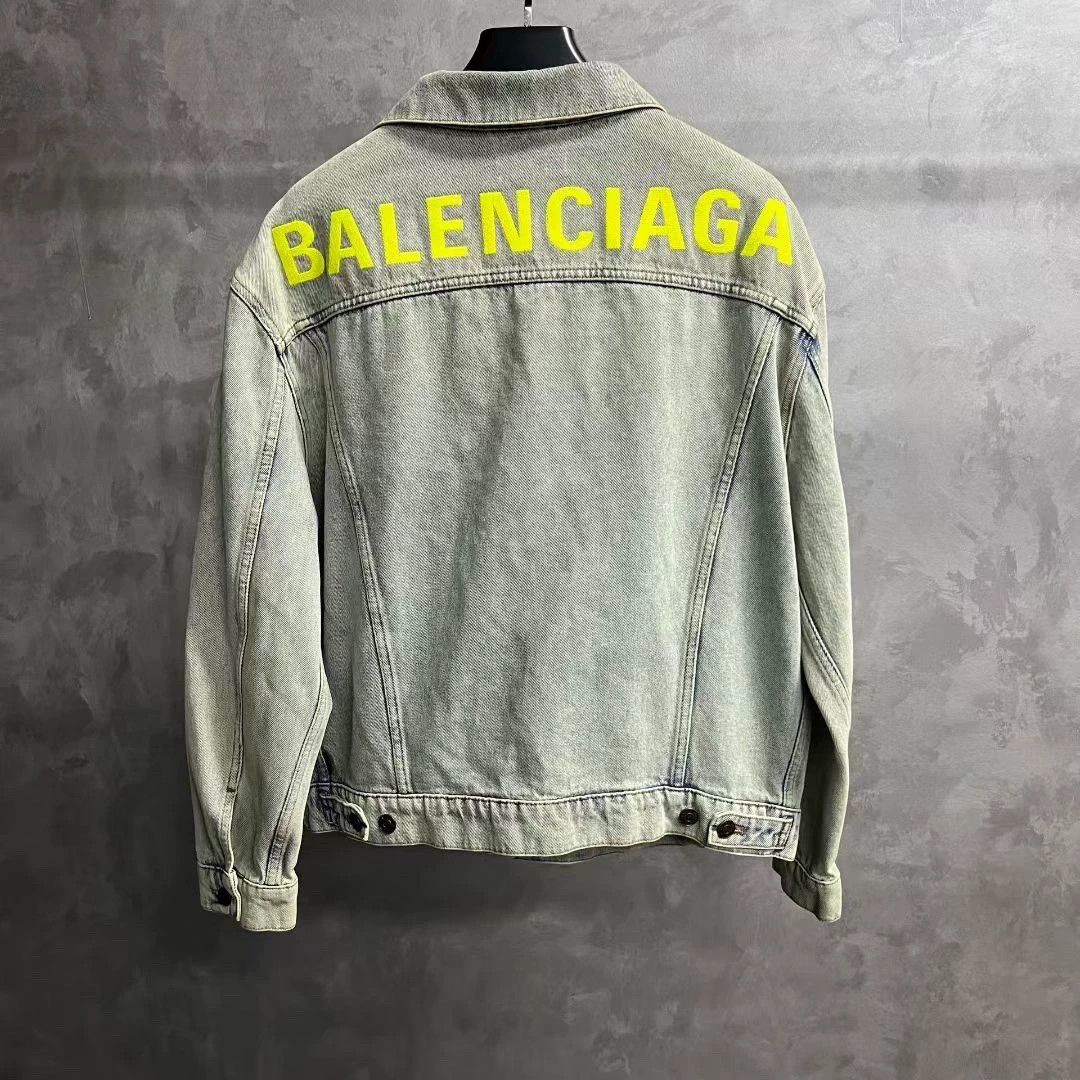 Balenciaga balenciaga fitted long sleeve denim jacket Size US S / EU 44-46 / 1 - 2 Thumbnail