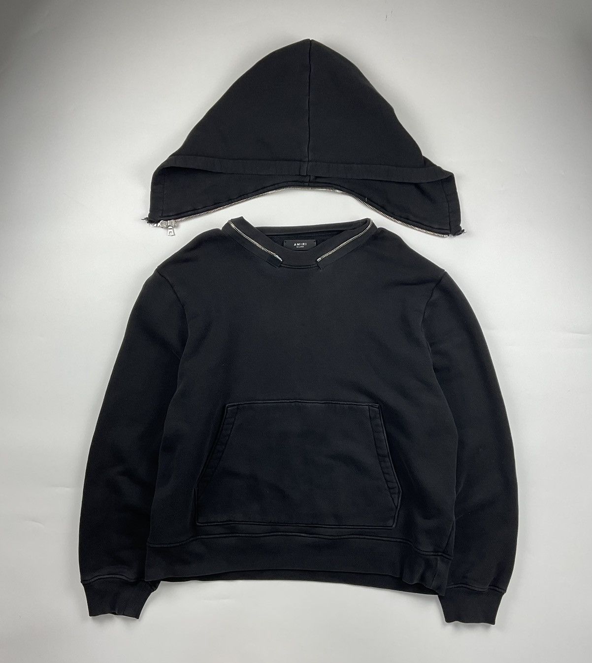 Amiri Amiri Removable Hood Hoodie Size US XXL / EU 58 / 5 - 3 Thumbnail