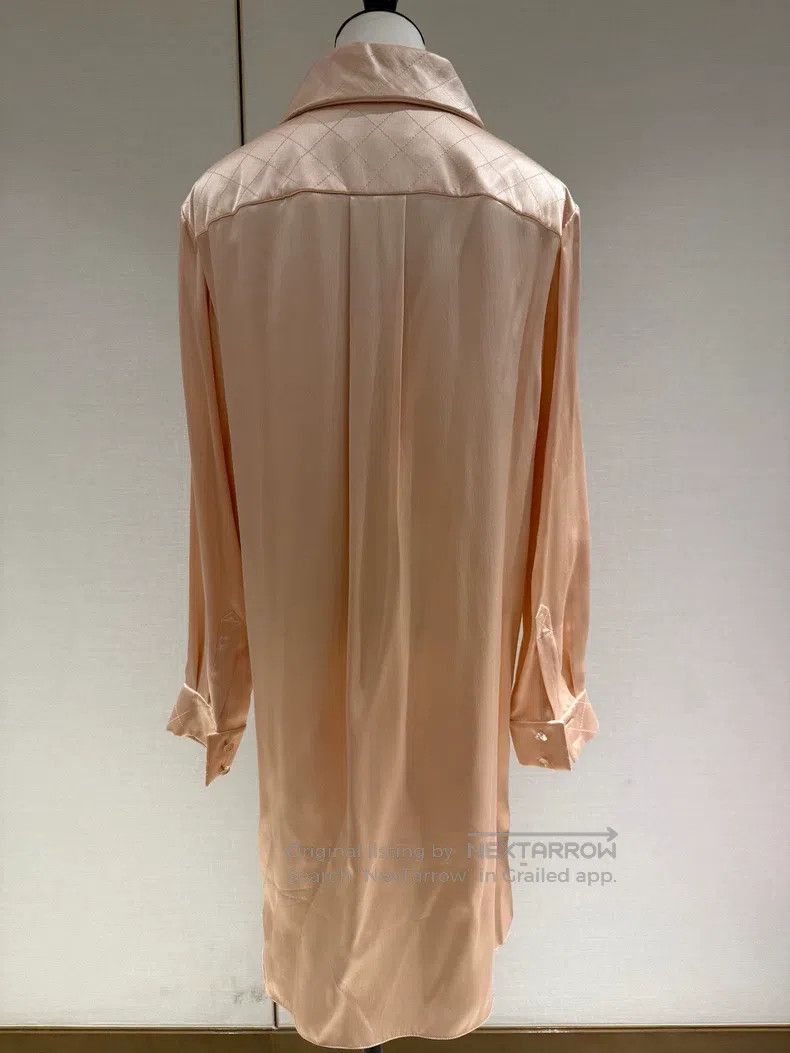 Chanel Chanel 21B pink silk dress Size XS / US 0-2 / IT 36-38 - 2 Thumbnail