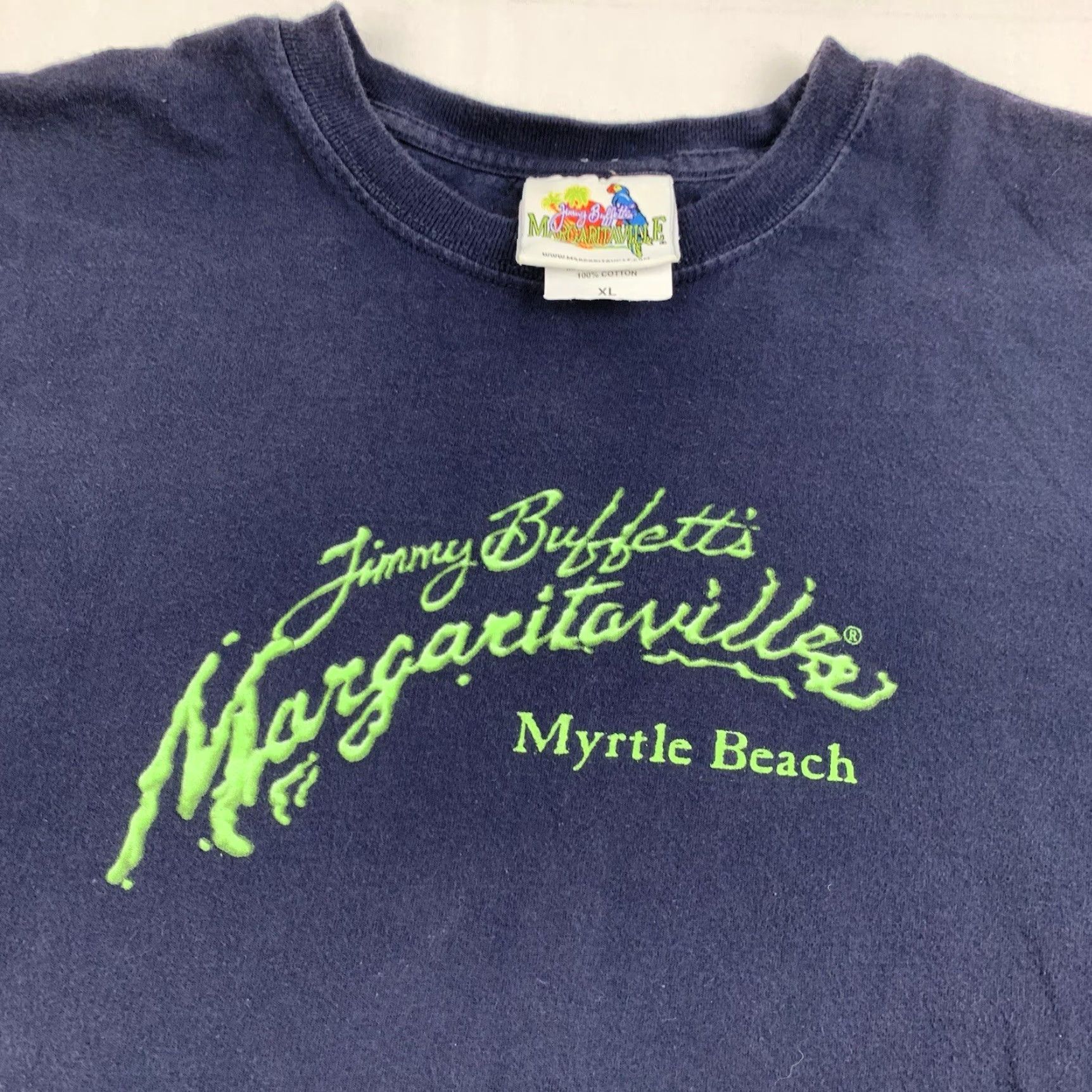 Vintage VINTAGE Margaritaville Beach Shirt Adult XL Blue Y2K Logo Mens Size US XL / EU 56 / 4 - 5 Thumbnail