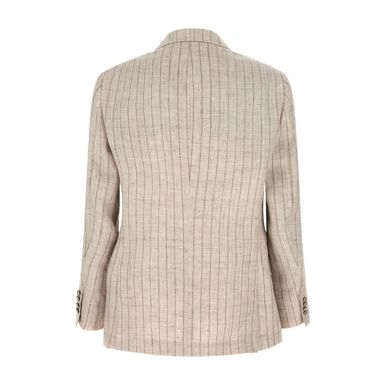Brunello Cucinelli BRUNELLO CUCINELLI $4450 Light Gray deconstructed Blazer New Size US L / EU 52-54 / 3 - 2 Thumbnail
