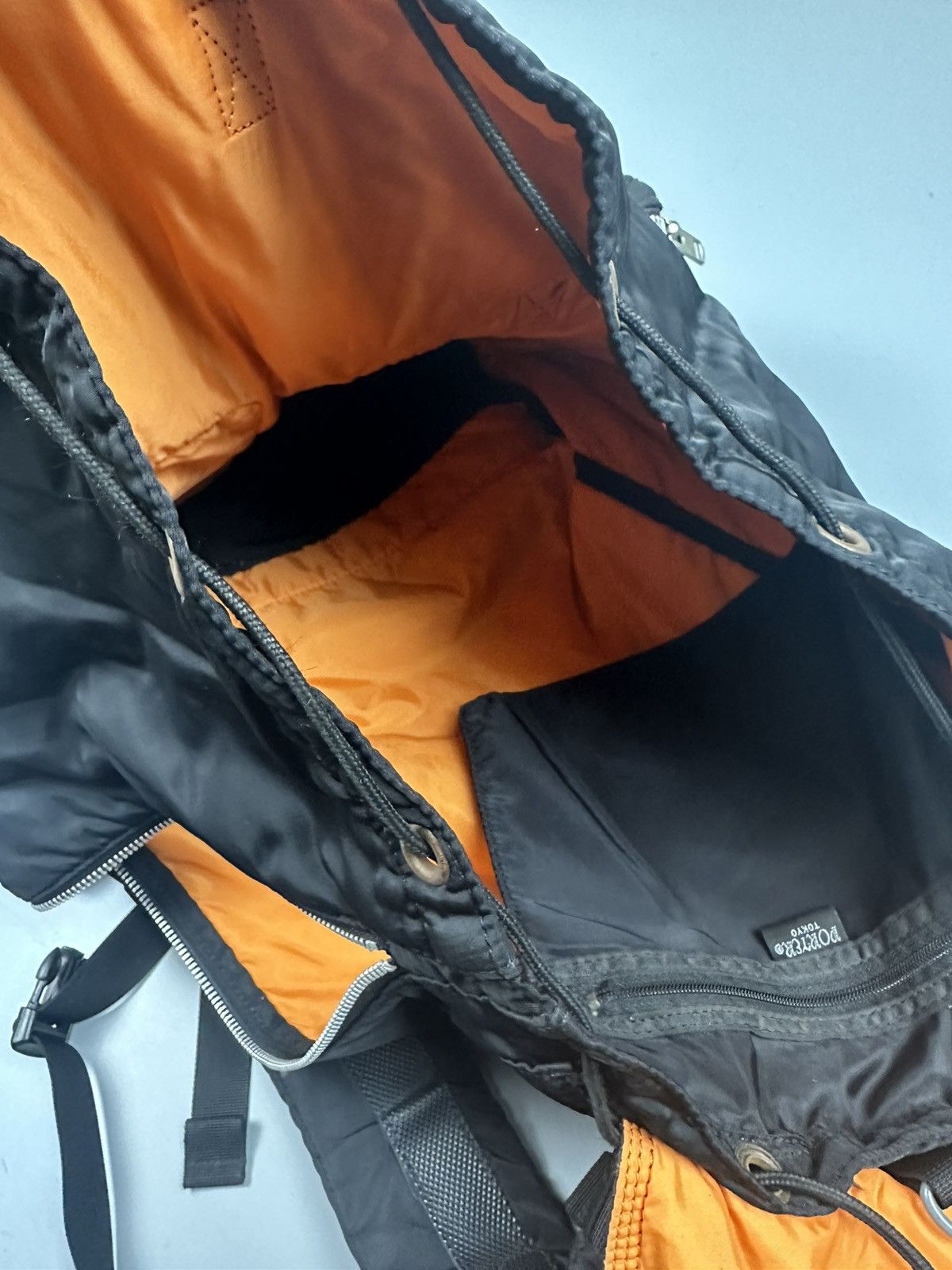 Porter 🔥Rare🔥 Vintage Porter-Yoshida & Co. Tanker Rucksack/Backpack Size ONE SIZE - 14 Thumbnail