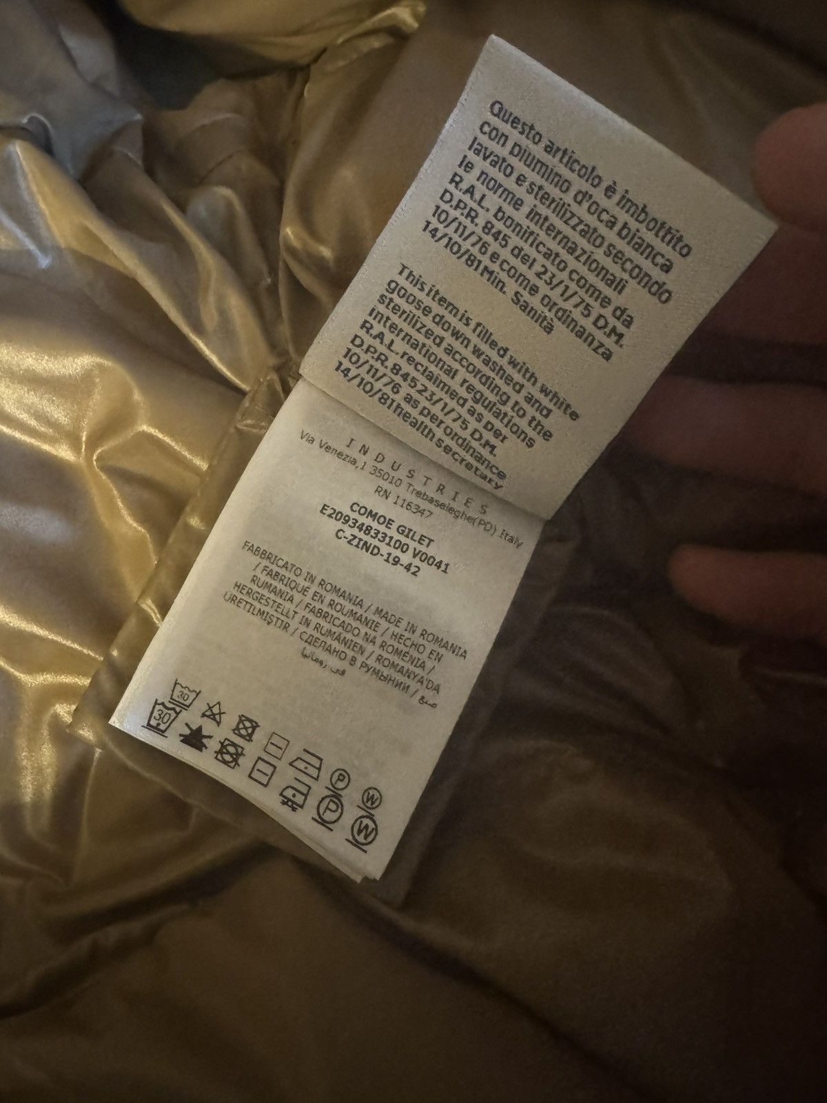 Moncler Moncler Puffer Vest Size ONE SIZE - 7 Thumbnail
