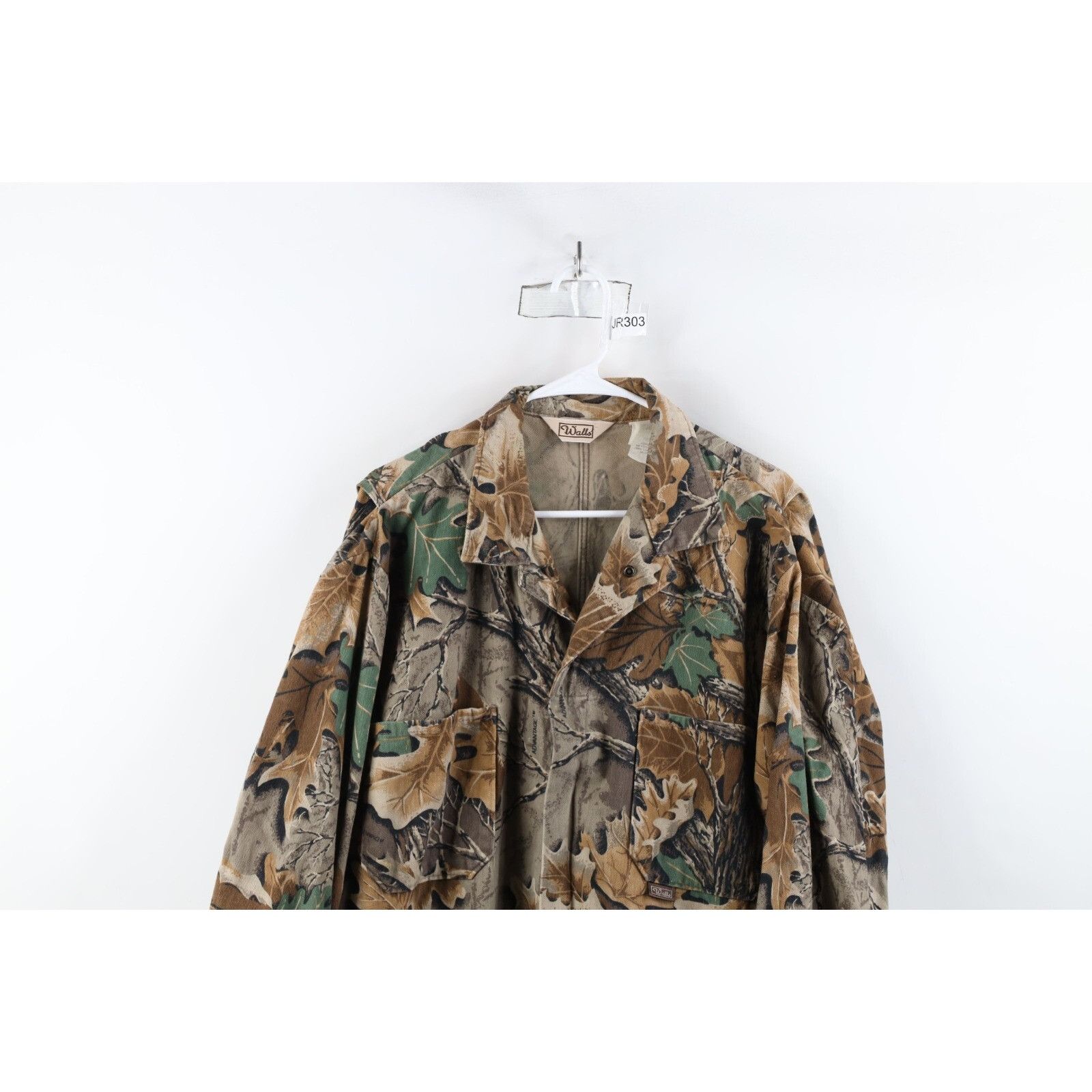 Vintage × Walls Vintage 90s Walls Faded Advantage Camouflage Coveralls Size US 38 / EU 54 - 2 Thumbnail