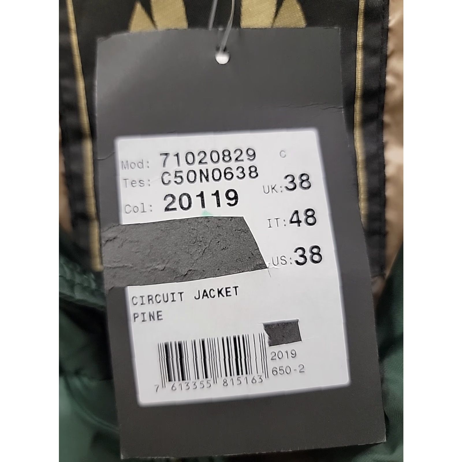 Belstaff VINTAGE Belstaff Circuit Down Jacket Pine Green Mens 38 NWT Puffer Coat/ Jacket Size US XXS / EU 40 - 3 Thumbnail
