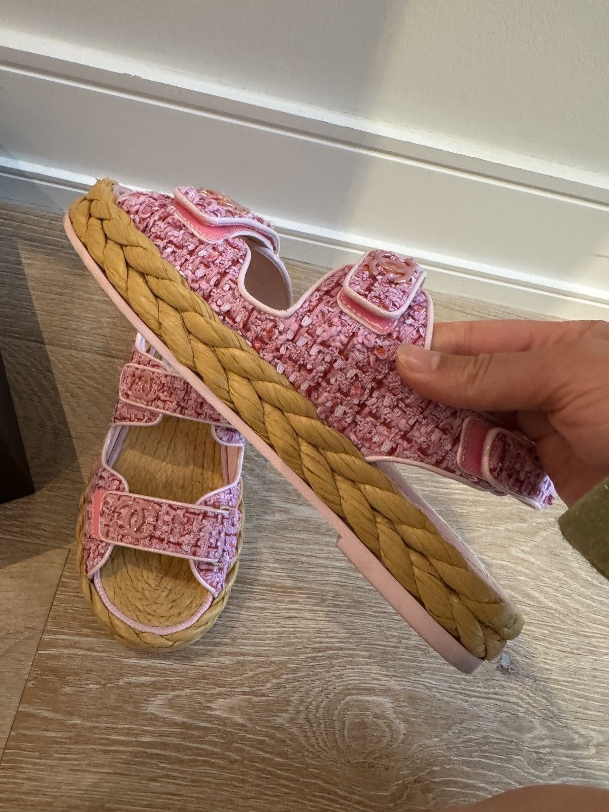 Chanel CHANEL Dad Sandals Size US 9.5 / IT 39.5 - 3 Thumbnail