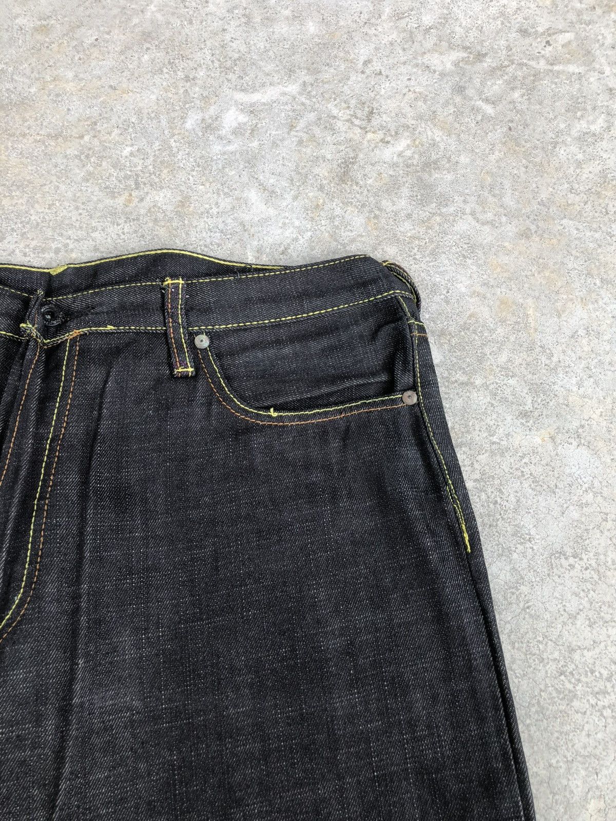 RMC Jeans Red Monkey Company Embroidered Jeans Baggy Jeans Size US 37 - 14 Thumbnail