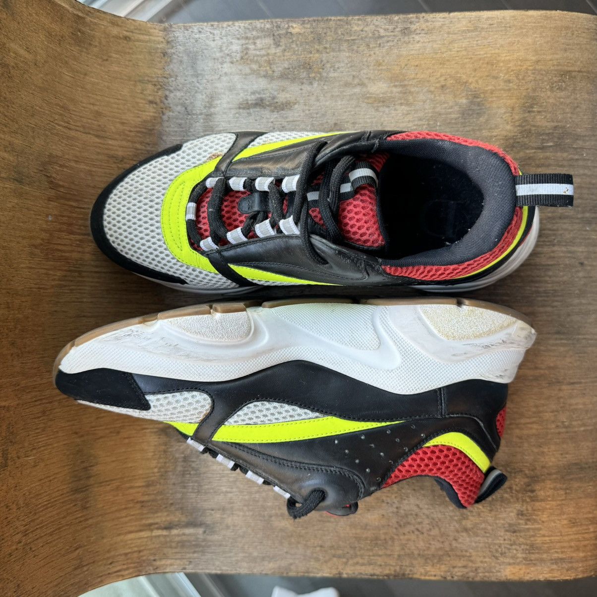 Dior Dior Homme B22 Colorblock Chunky Sneakers Size US 8 / EU 41 - 6 Thumbnail