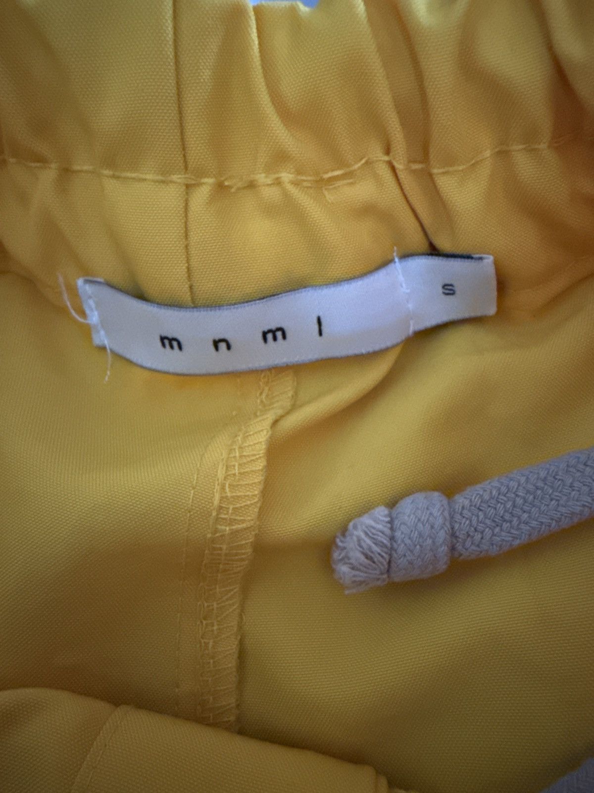 MNML Yellow WEIMAR SHORTS Small Size US 31 - 3 Thumbnail