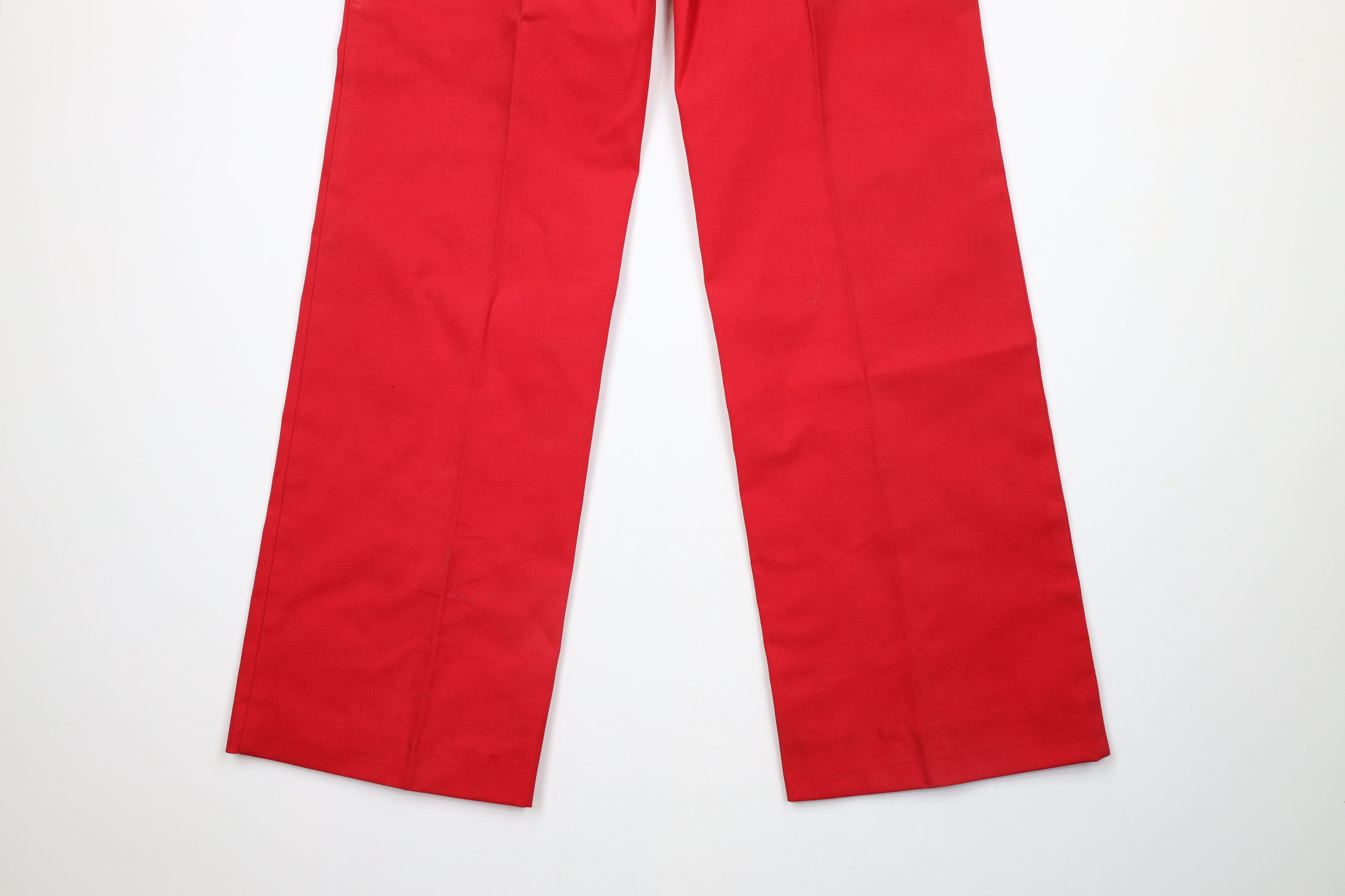 Vintage Deadstock Vintage 70s Streetwear Bottoms Chino Pants Red USA Size US 30 / EU 46 - 13 Thumbnail
