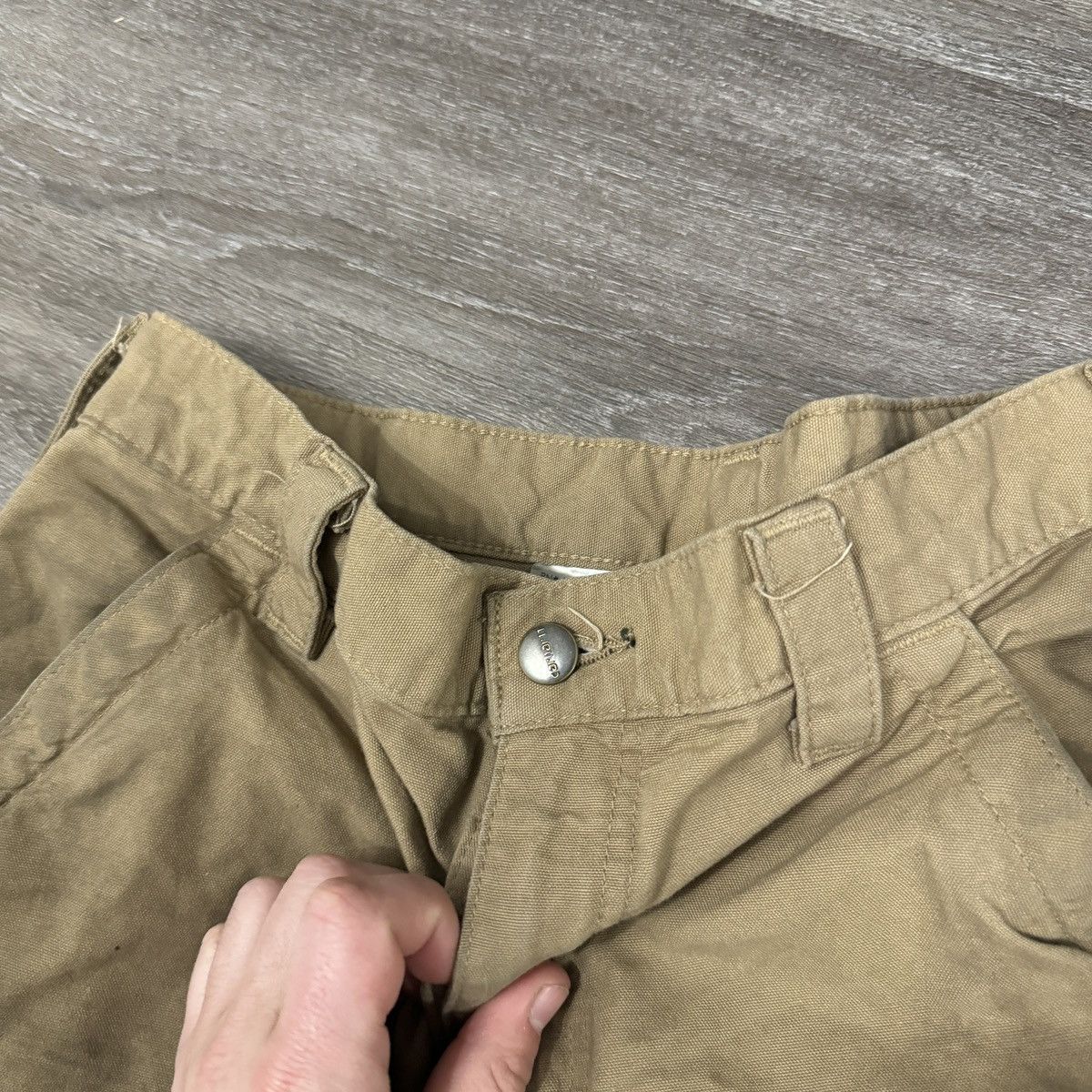 Carhartt × StraightFaded × Vintage Crazy Vintage y2k Carhartt dirt wash worn in workwear pants Size US 30 / EU 46 - 4 Thumbnail