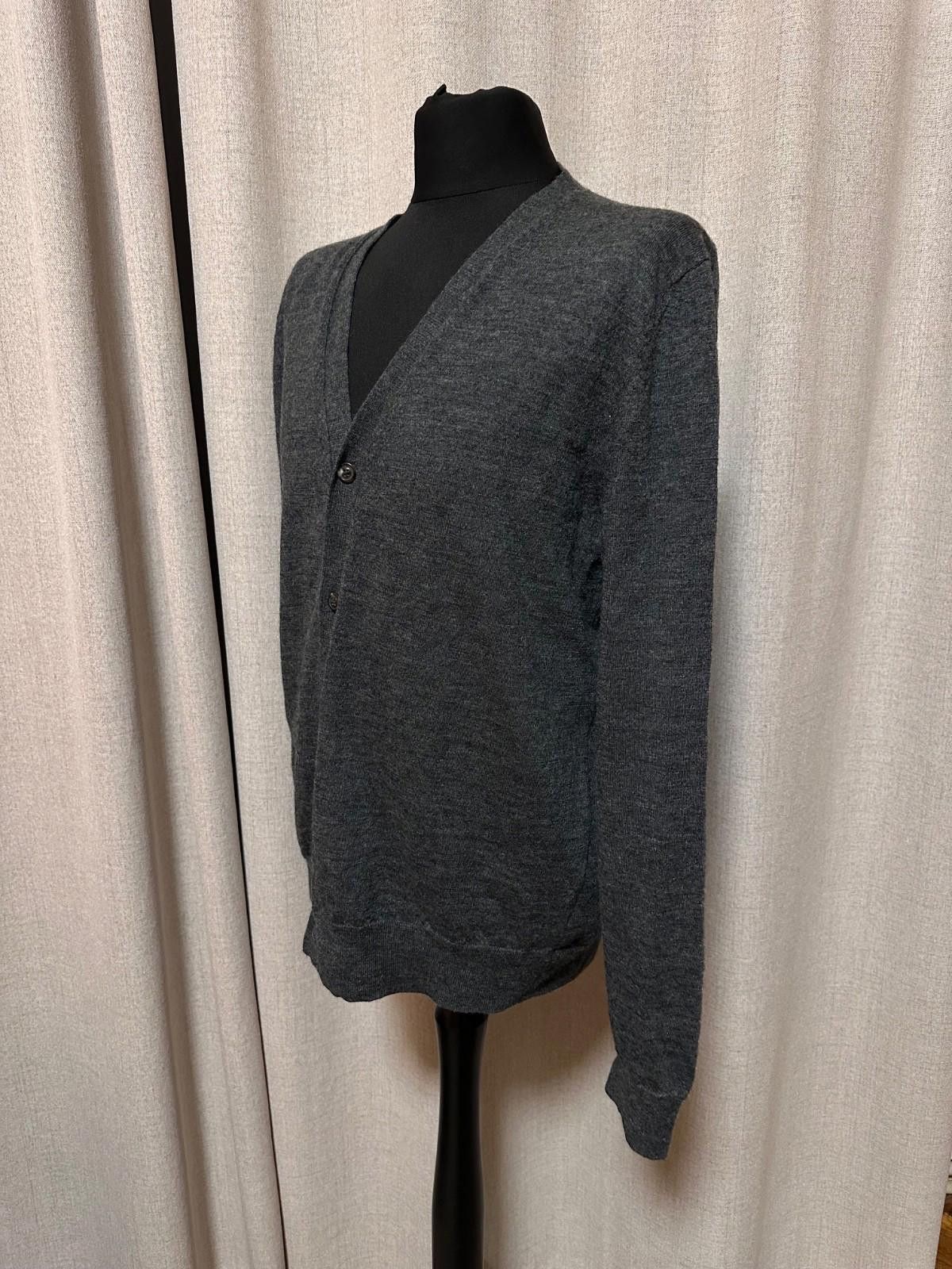 Maison Margiela Maison Margiela Men’s Cardigan Gray Sz L Size US L / EU 52-54 / 3 - 4 Thumbnail