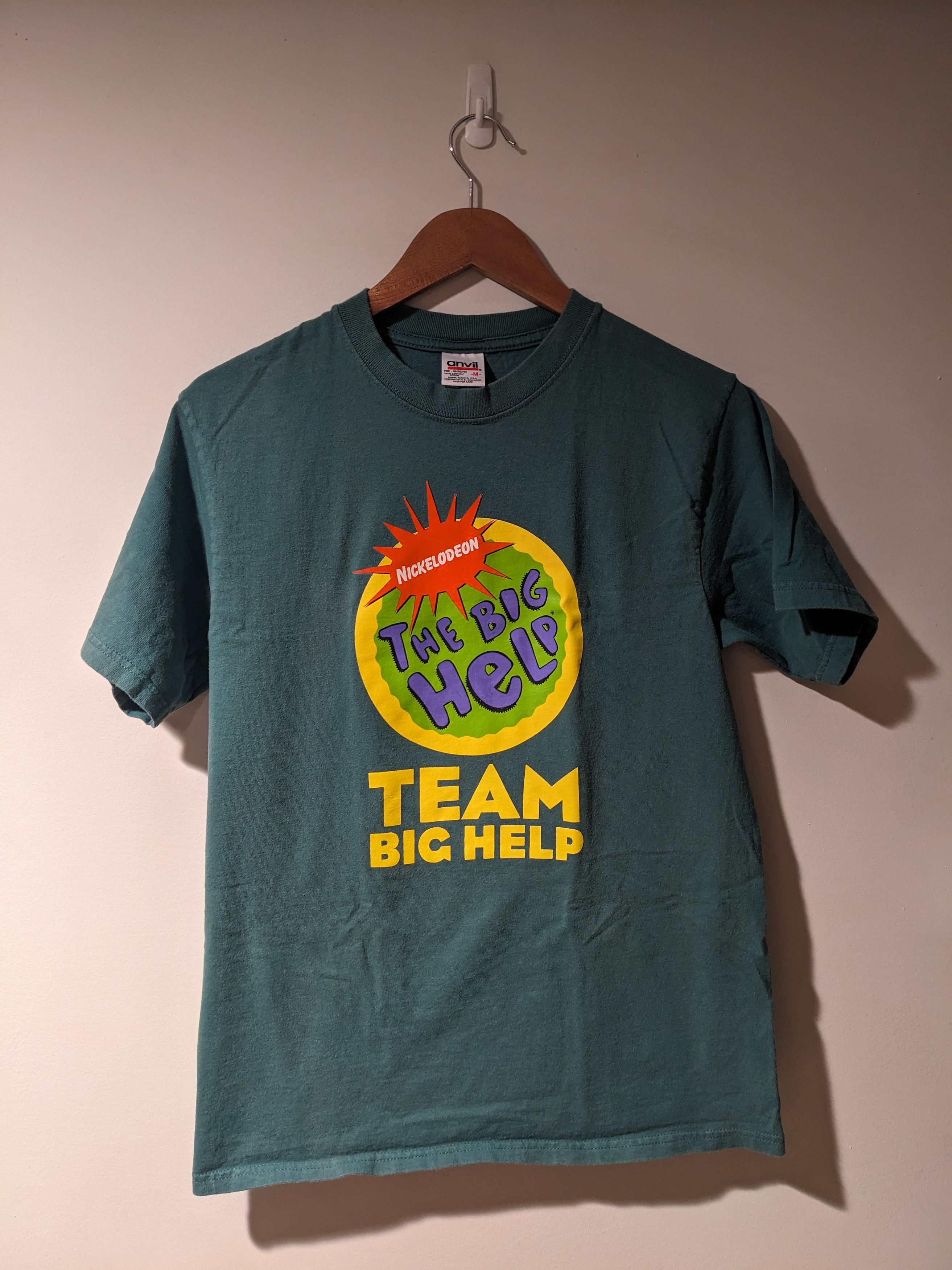 Nickelodeon × Vintage Vintage Nickelodeon The Big Help Team Big Help T-Shirt Size US M / EU 48-50 / 2 - 1 Thumbnail