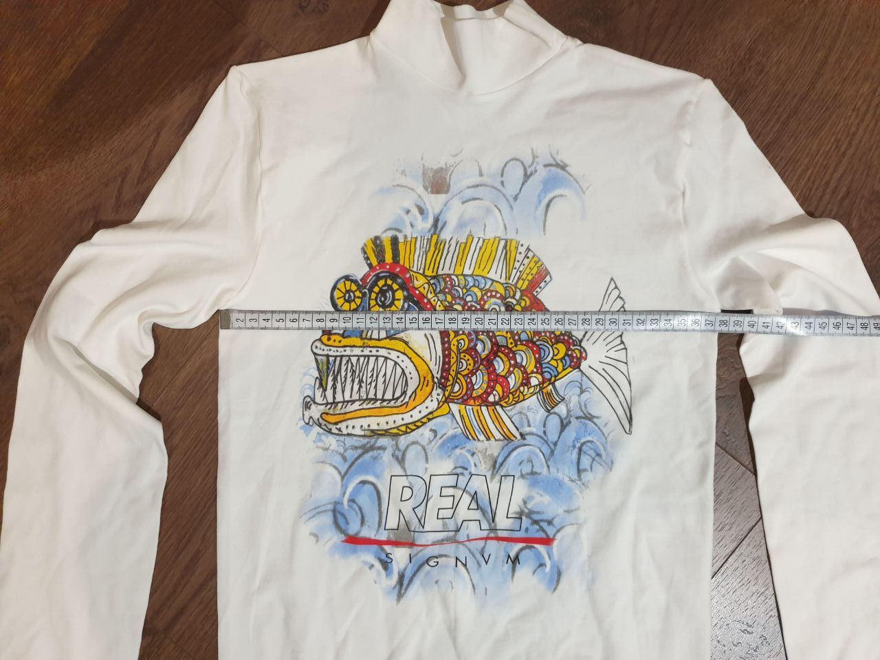 Other White printed long sleeve sz S Mock neckline Size S / US 4 / IT 40 - 4 Thumbnail