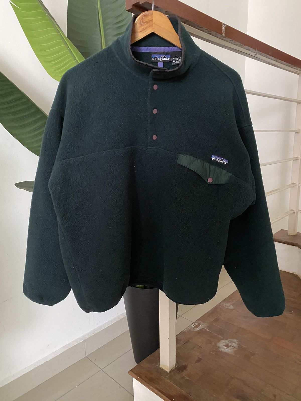 Patagonia Vintage PATAGONIA Men's Snap-T® Fleece Pullover Size US XL / EU 56 / 4 - 5 Thumbnail