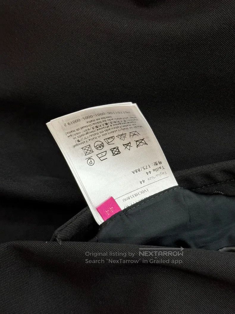 Valentino Valentino Black double-breasted trench coat Size S / US 4 / IT 40 - 4 Thumbnail