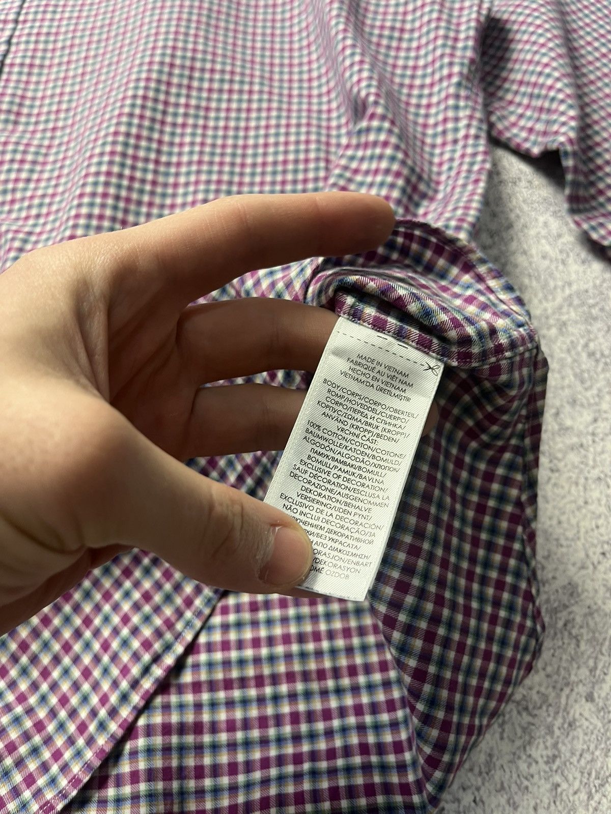 Flannel Men's Vintage RALPH LAUREN Rare Striped Flannel Plaid Shirt Size US XL / EU 56 / 4 - 12 Thumbnail