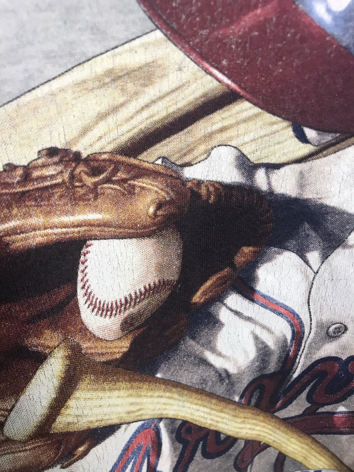 MLB 1997 Vintage Nutmeg MLB Atlanta Braves sweatshirt Size US M / EU 48-50 / 2 - 6 Thumbnail