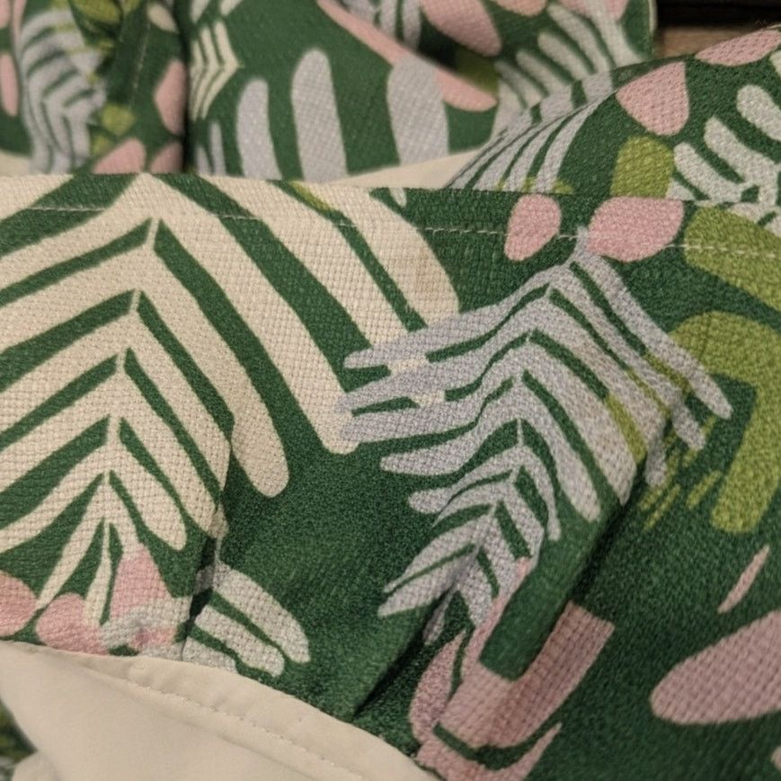 Other CK Bradley Edith Mini Green Leaf Ruffle Dress X-Small Size XS / US 0-2 / IT 36-38 - 4 Thumbnail